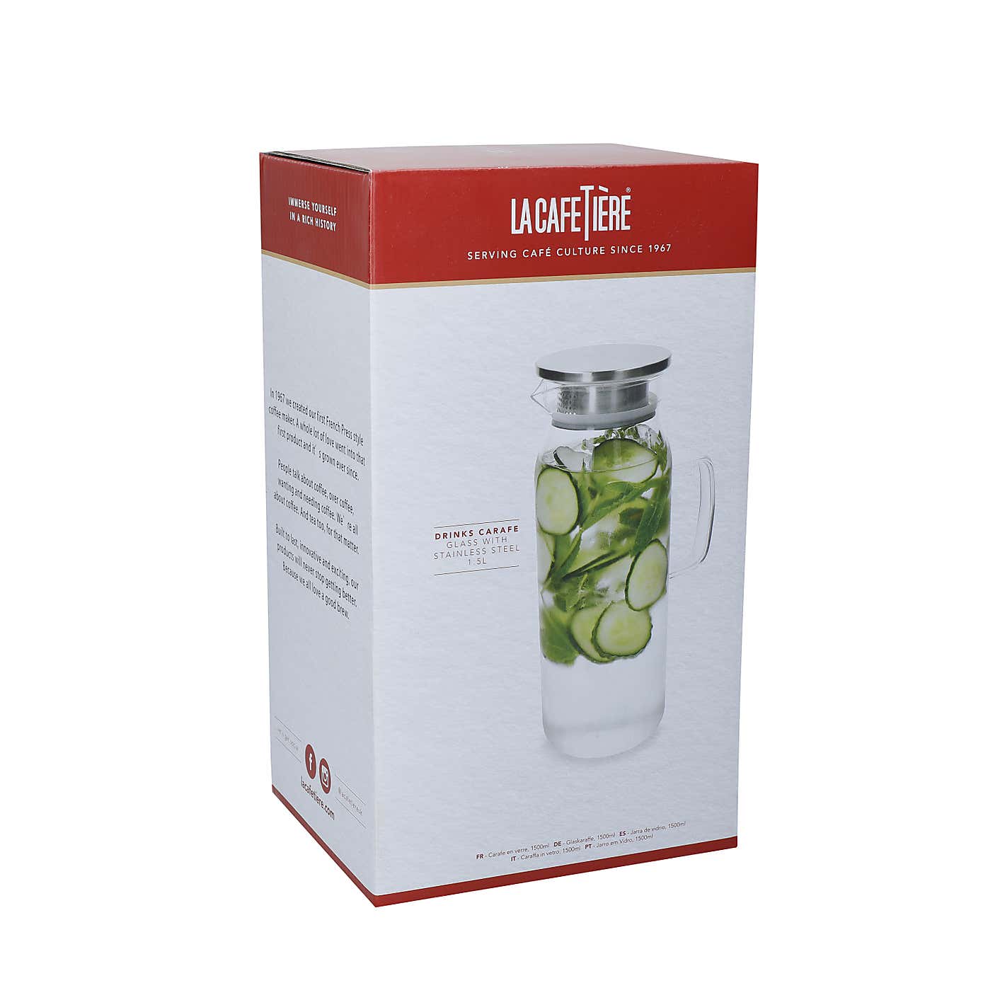 La Cafetiere Glass Carafe