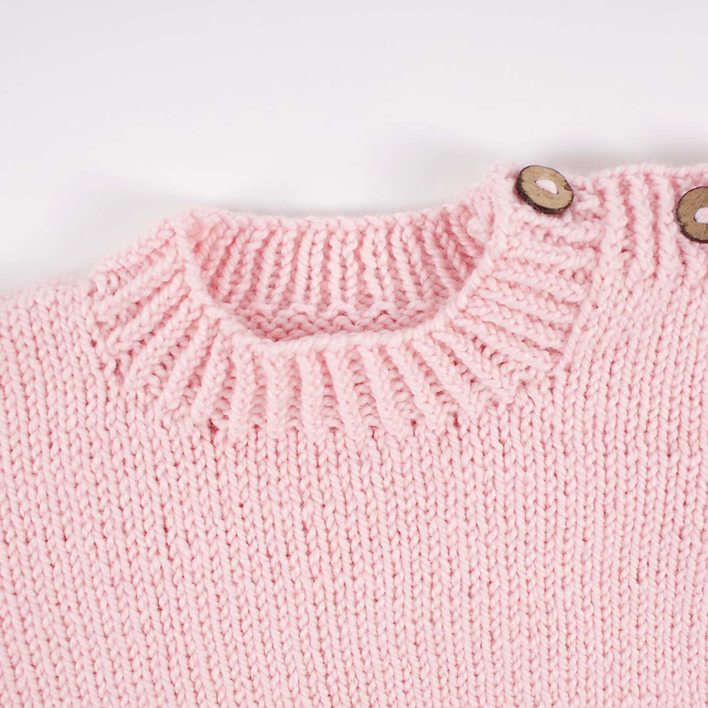 Wool Couture Emma Baby Jumper Knitting Kit