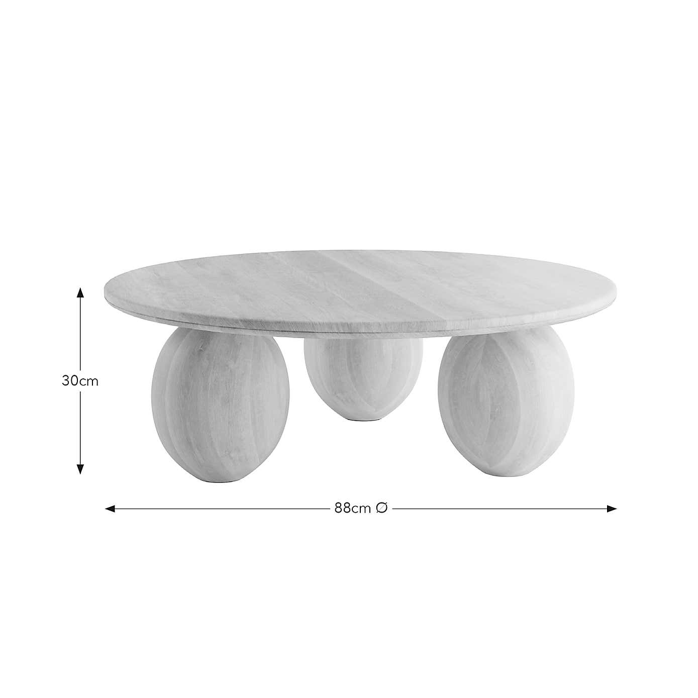 Buffie Coffee Table Mango Wood