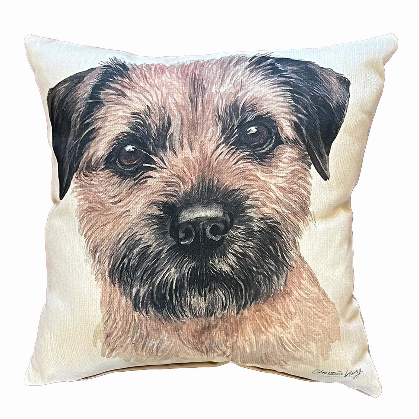 Daro Border Terrier Square Cushion
