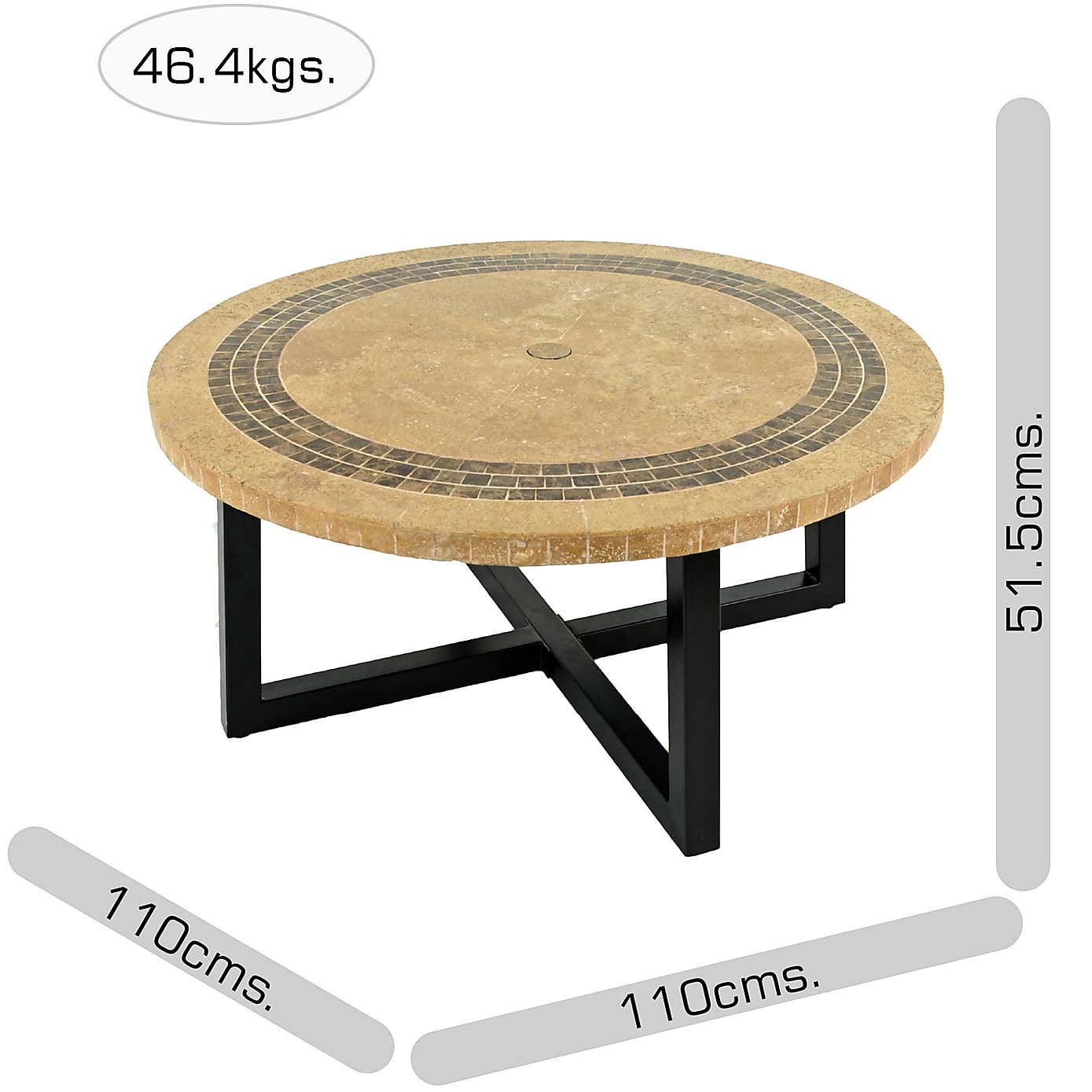 Byron Manor Victoria Round Coffee Table