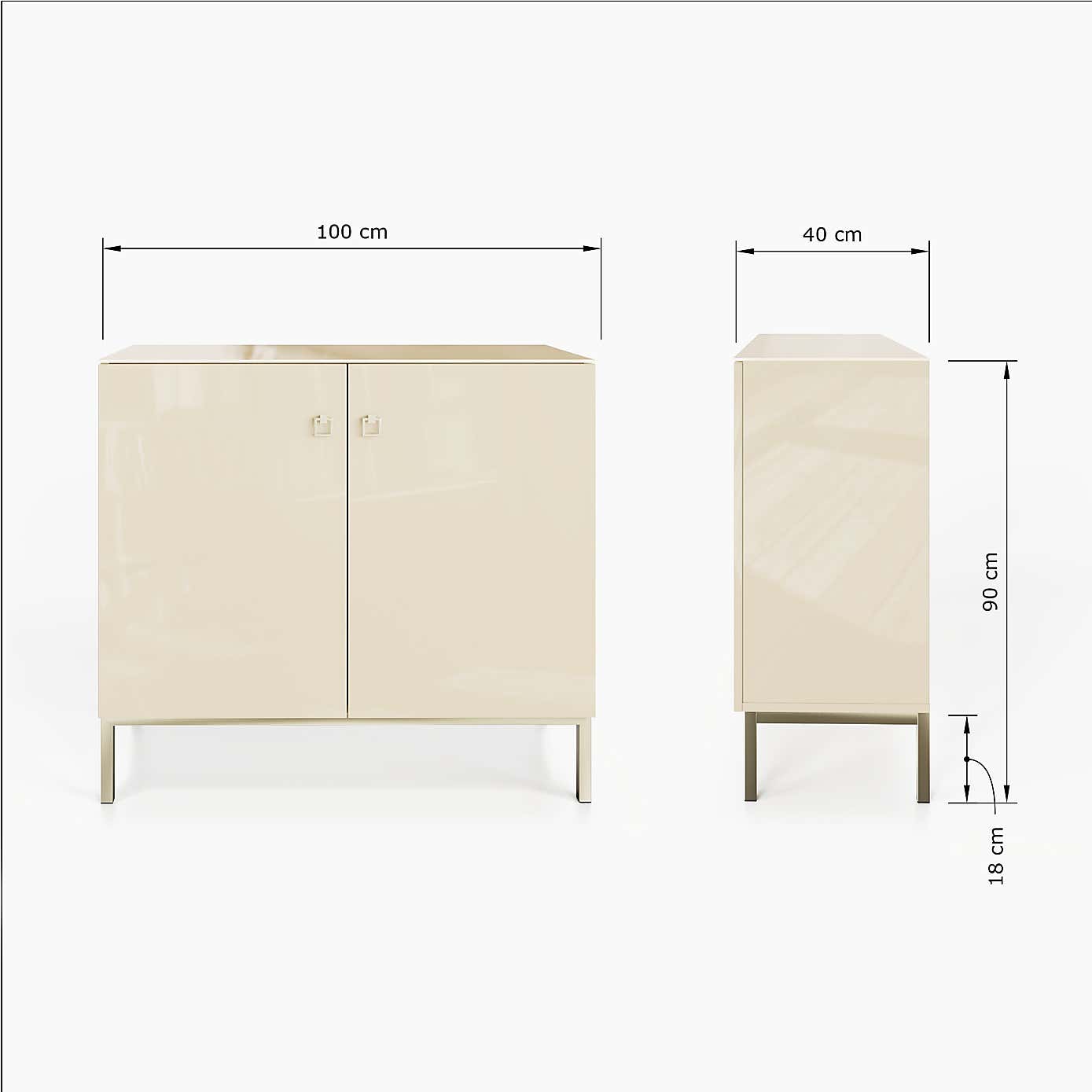 Lyra Tall Smart Sideboard