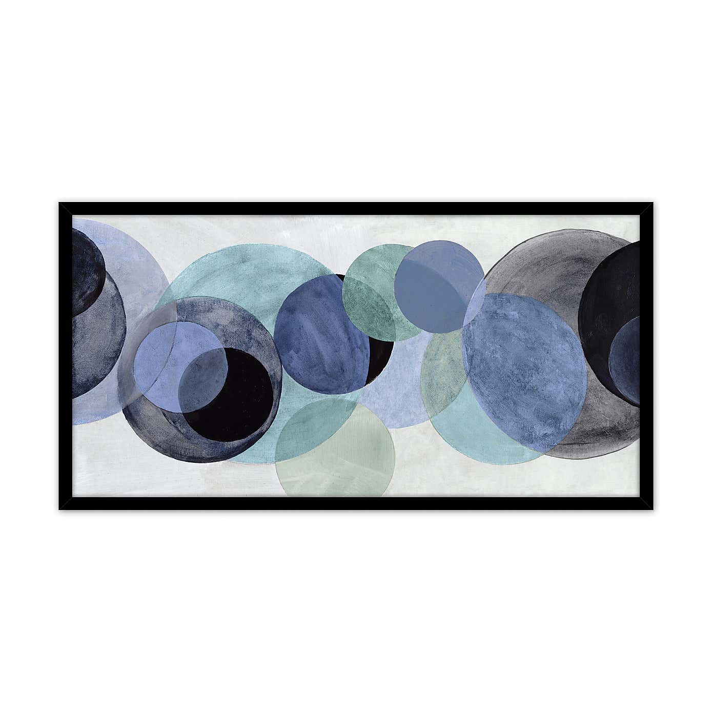 Dreamy Blues Framed Print