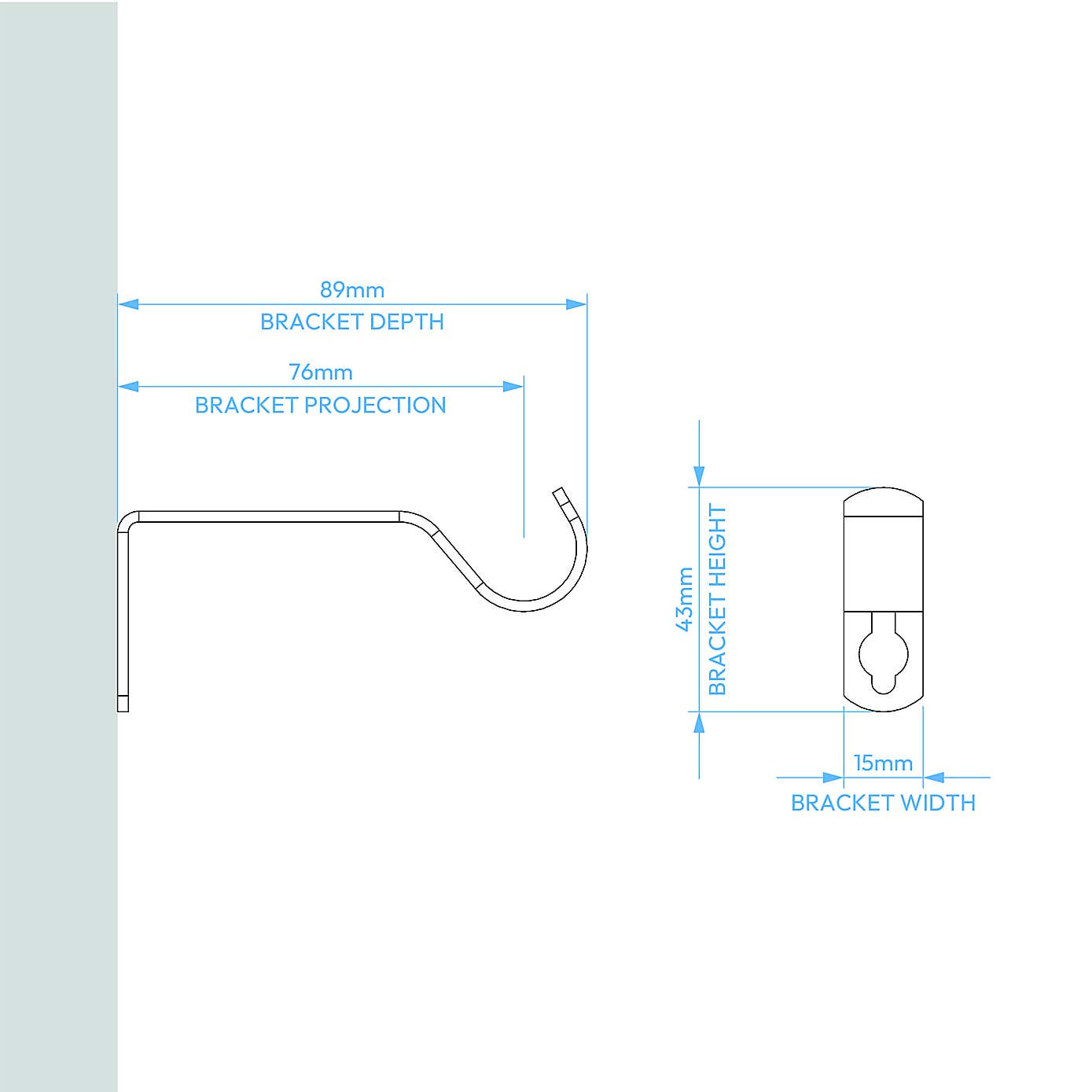 Room Darkening Blackout 25/28mm Metal Extendable Curtain Pole
