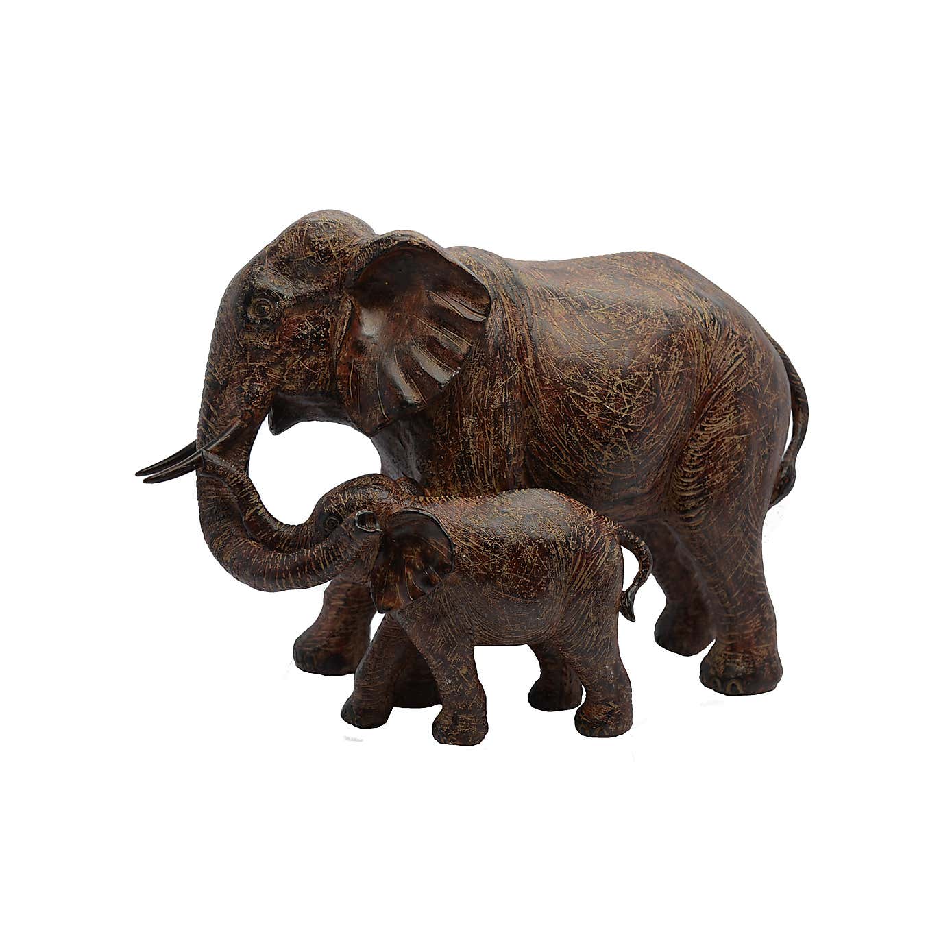 Dorma Mother and Baby Elephant Ornament