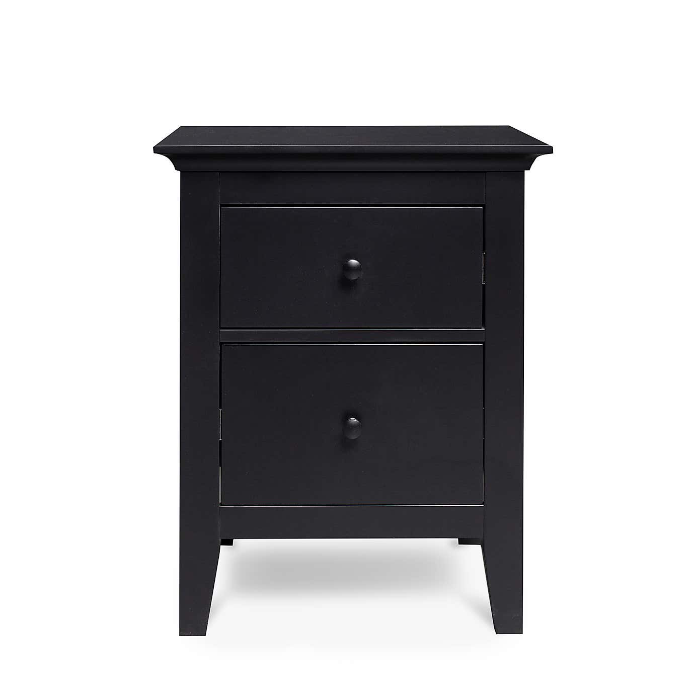 Lynton 2 Drawer Bedside Table