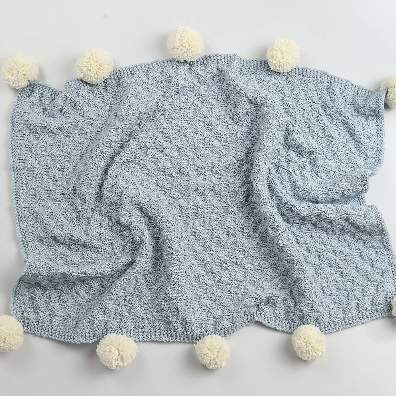 Bella Baby Blanket Knitting Kit