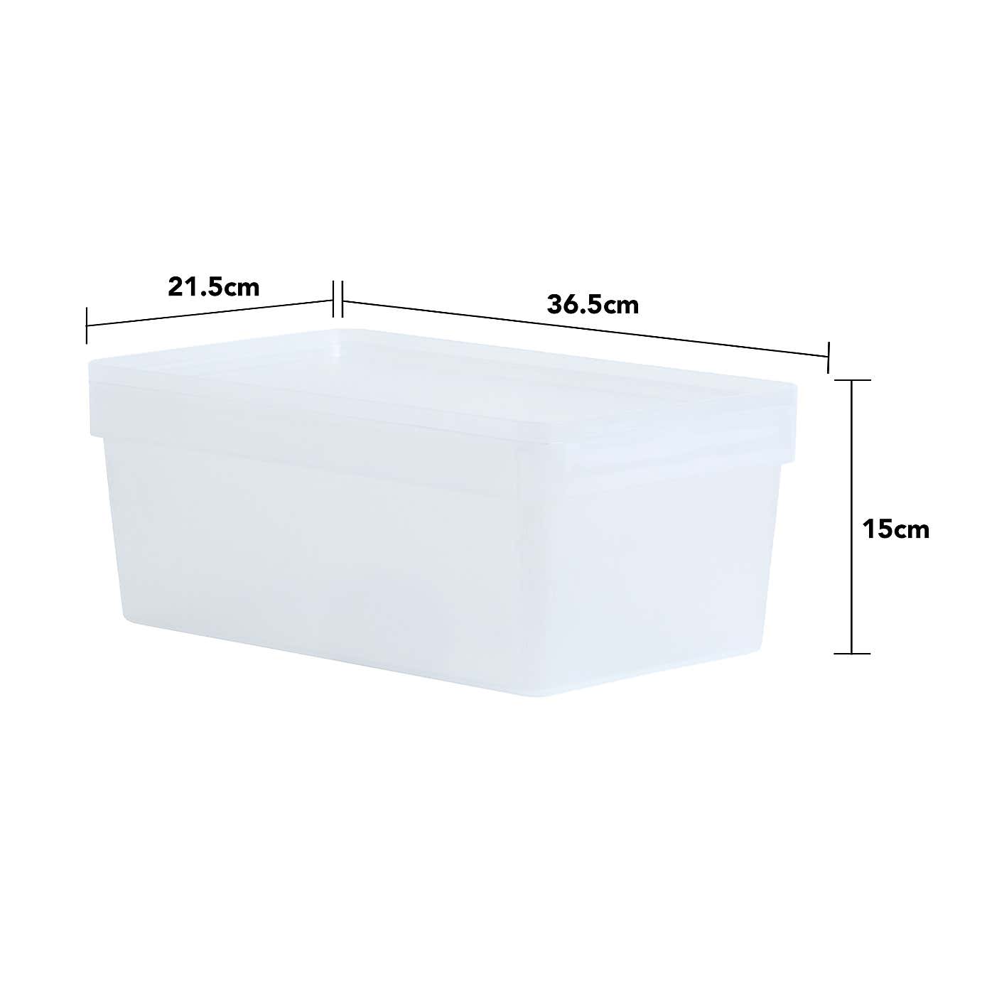 Wham Studio Set of 4 Shoe Boxes & Lids