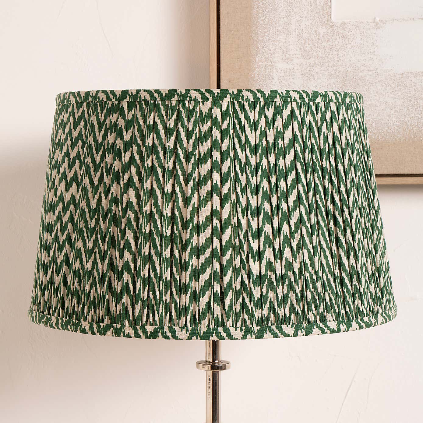 Vienna Chevron Mushroom Pleat Shade