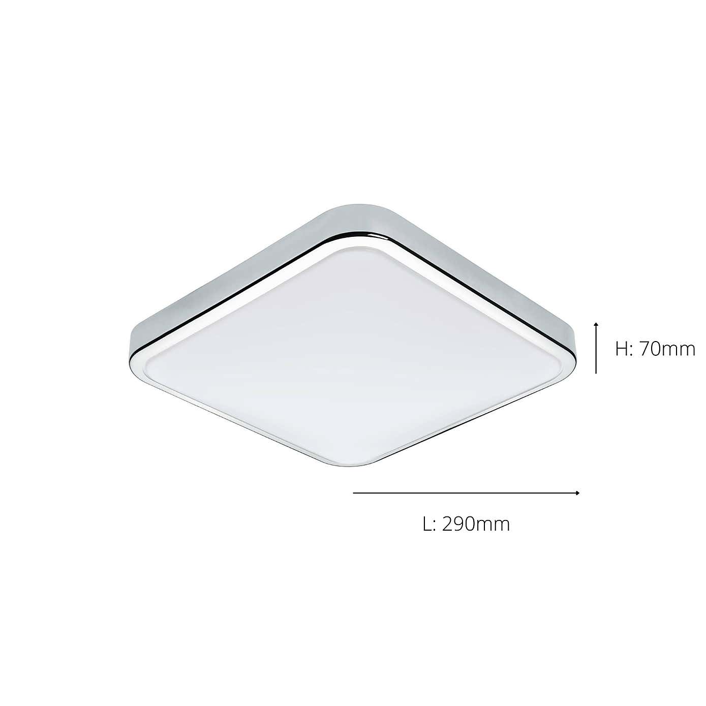EGLO Manilva 1 LED Square Wall Light