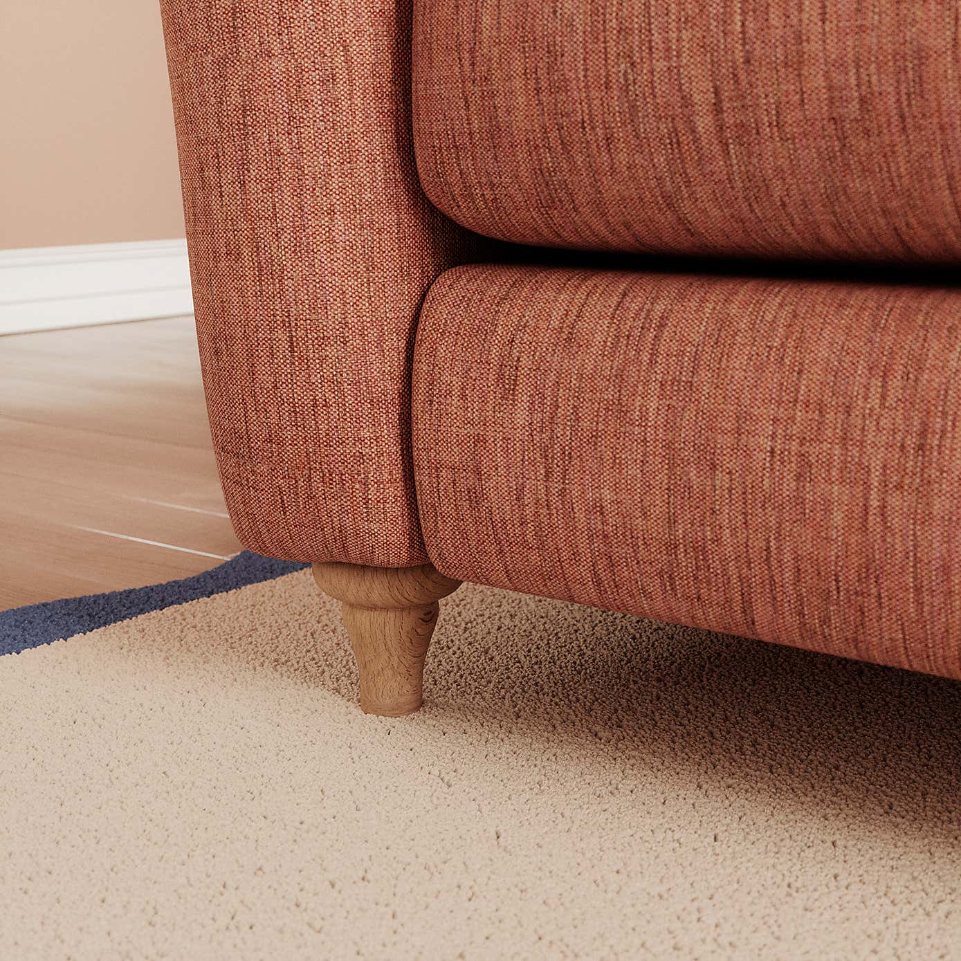 Slub Faux Linen Fabric Sample