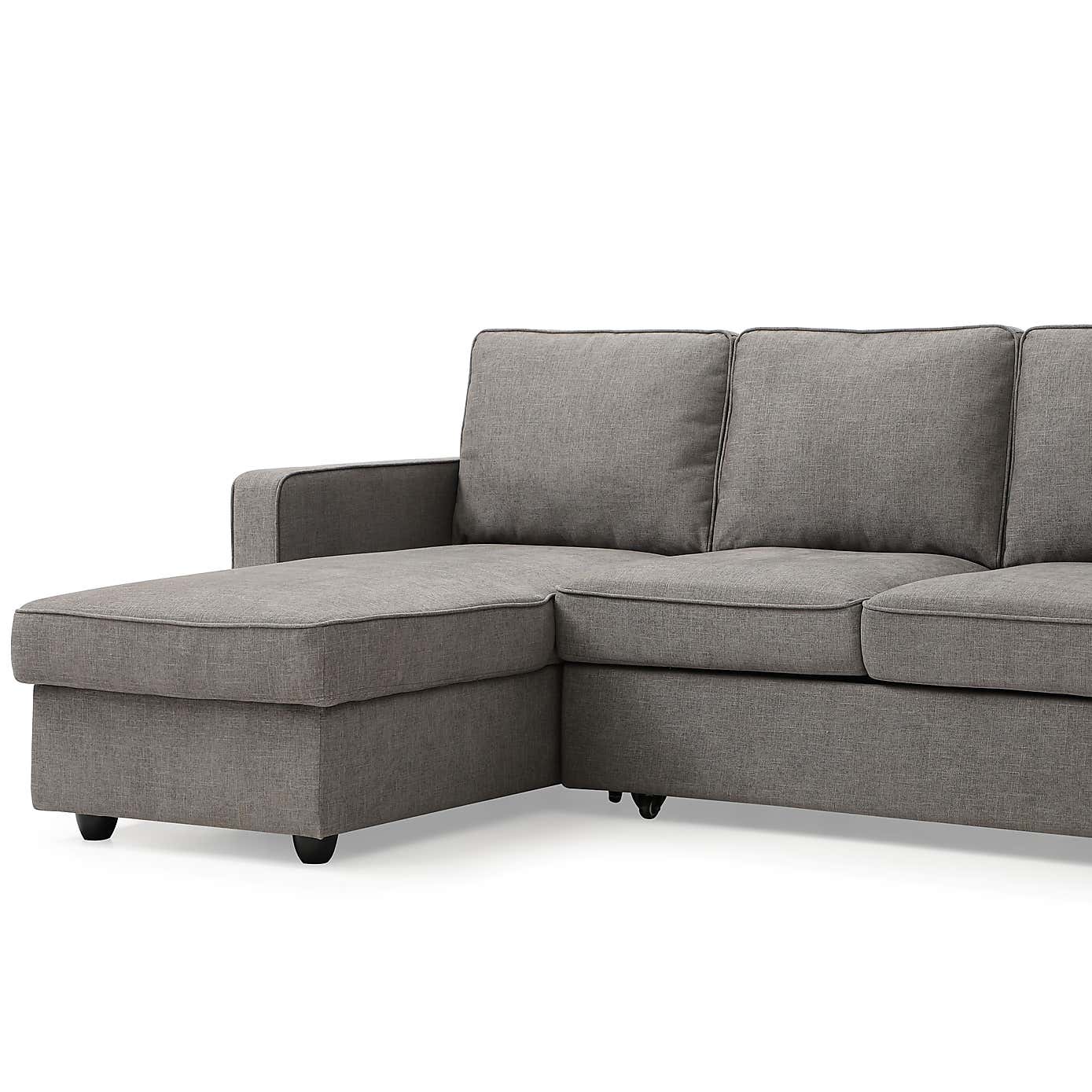 Kayden Reversible Woven Corner Double Sofa Bed