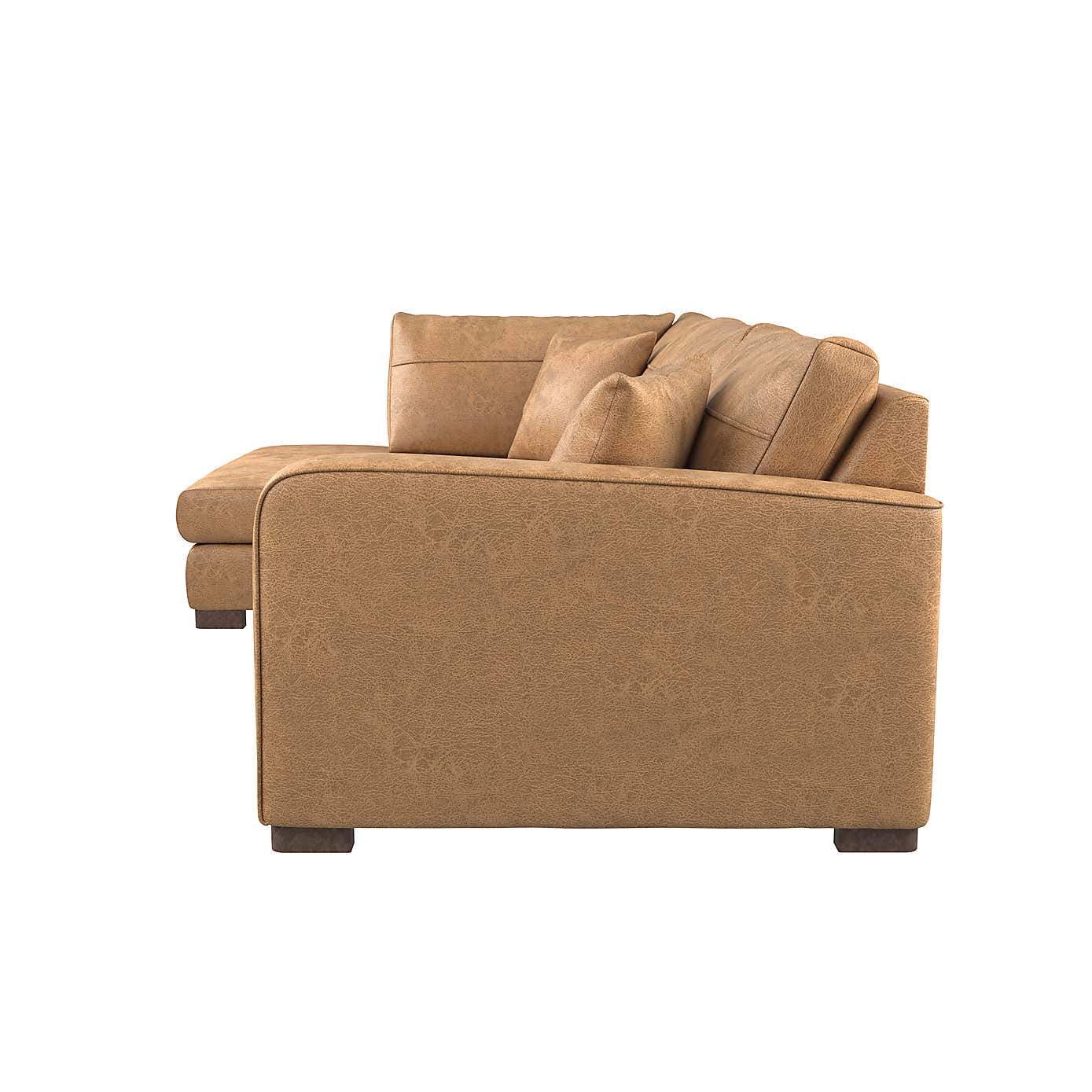 Carson Faux Leather Right Hand Corner Sofa