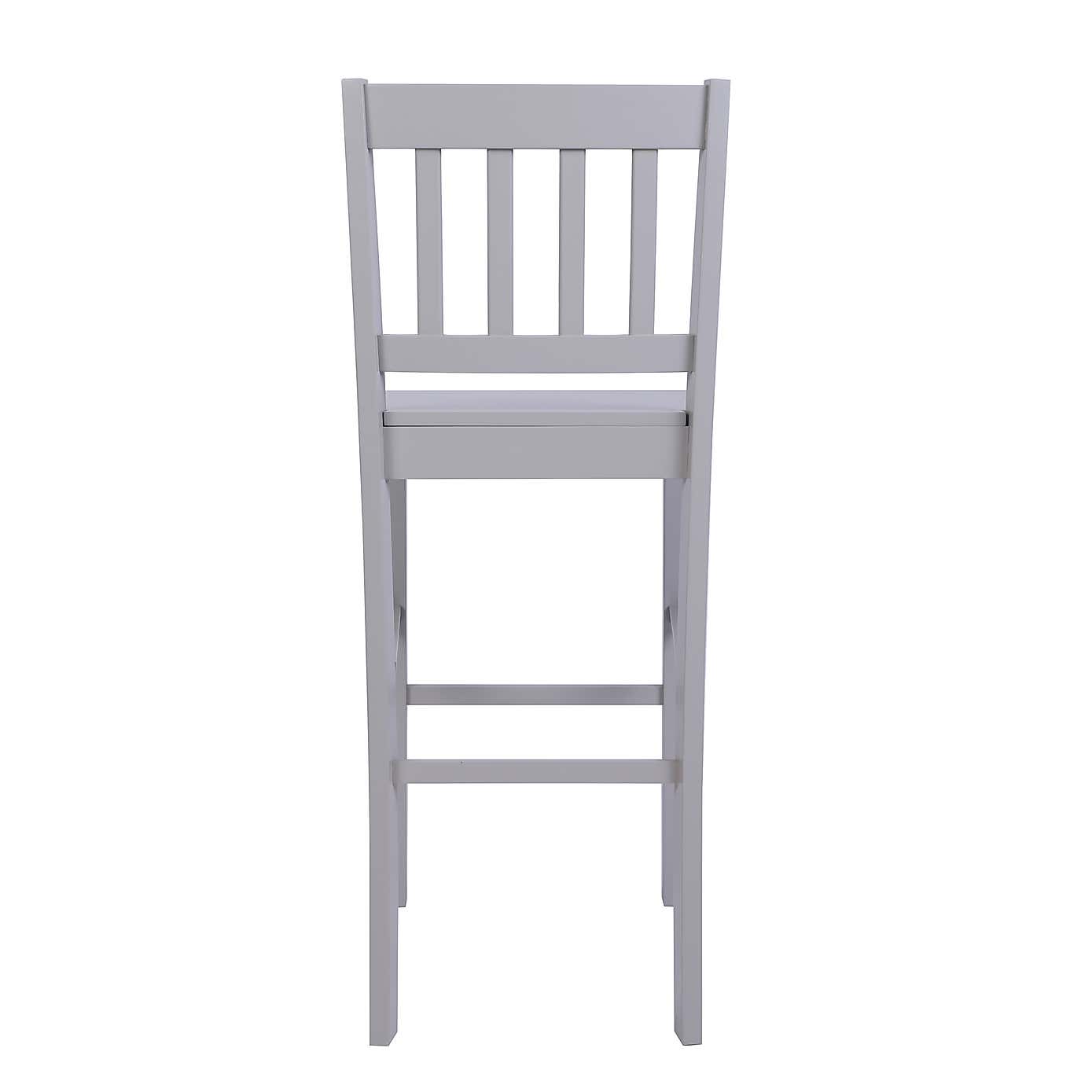 Brixton Bar Stool Grey