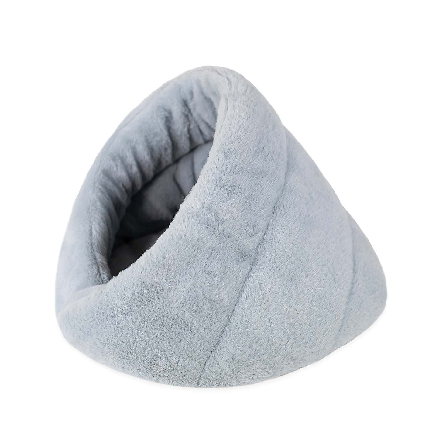 Rosewood Wrap Hideaway Fur Pet Bed