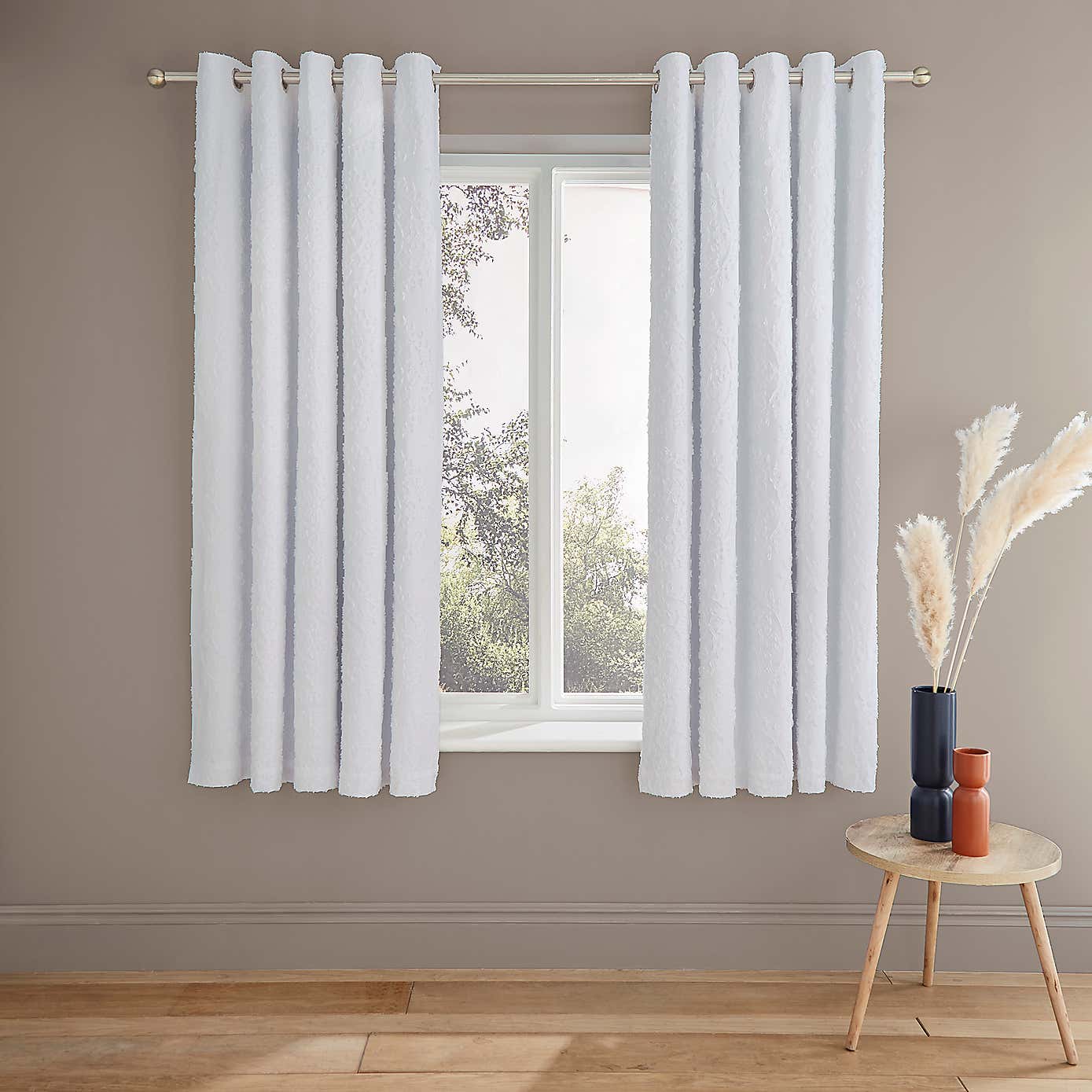 Mandala Blackout Eyelet Curtains