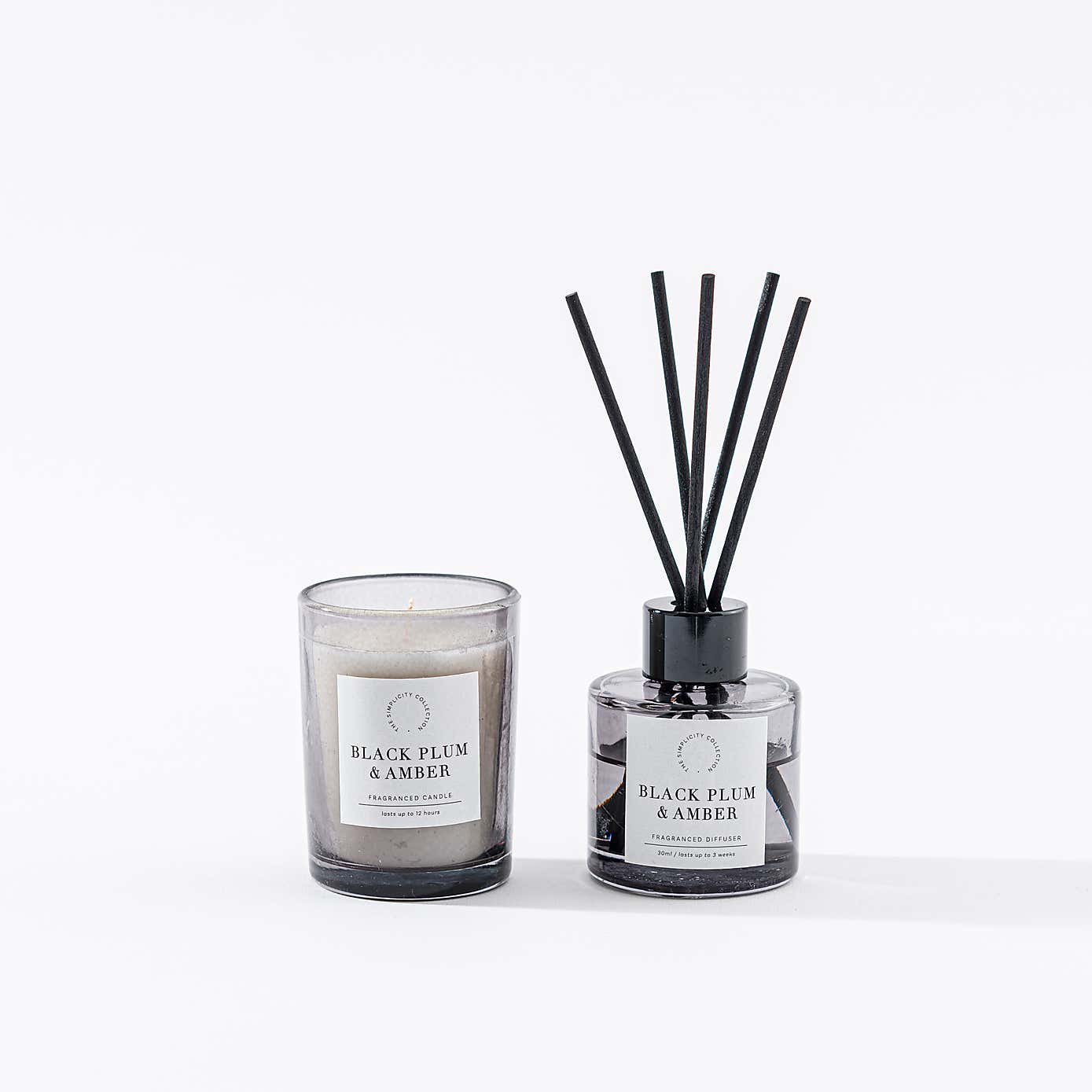 Plum & Patchouli Candle and Diffuser Gift Set