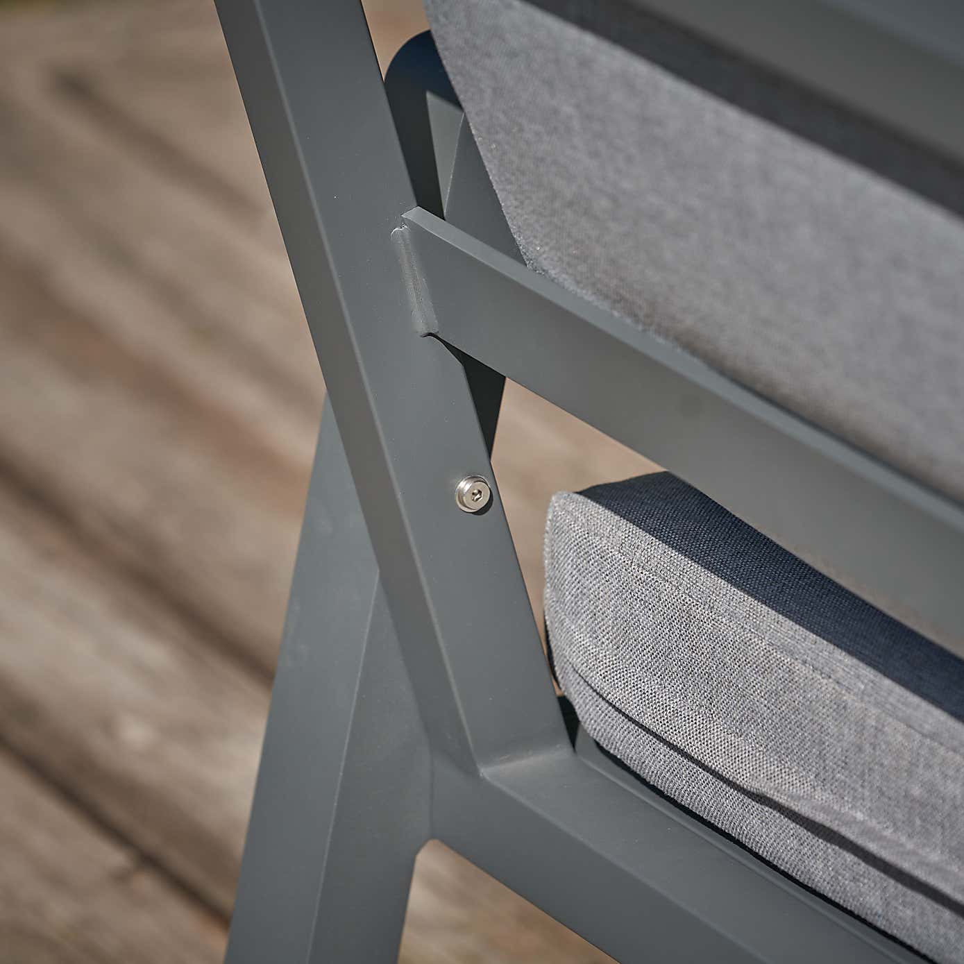 Stockholm Corner Set with Fire Pit Table