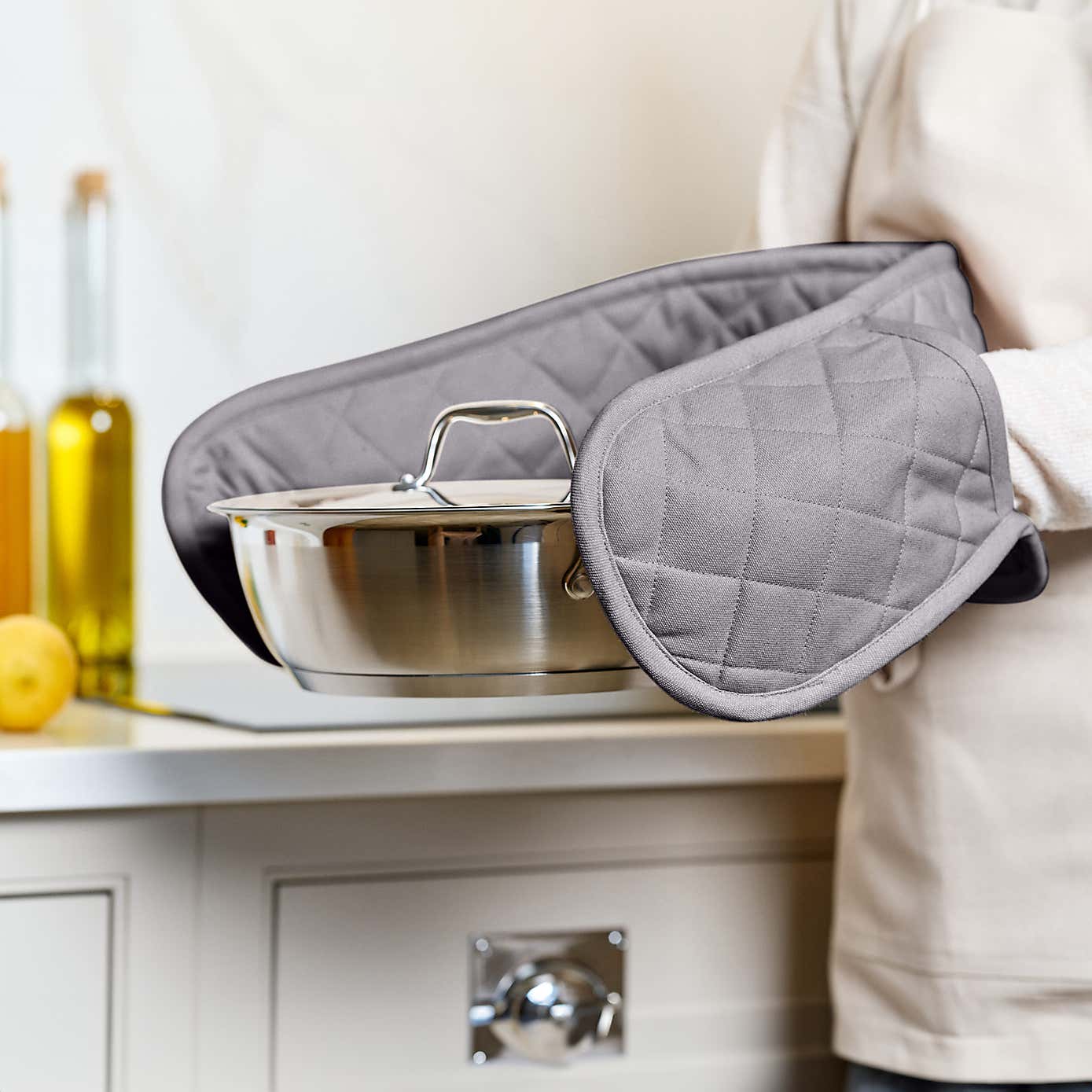 Dexam Love Colour Double Oven Gloves