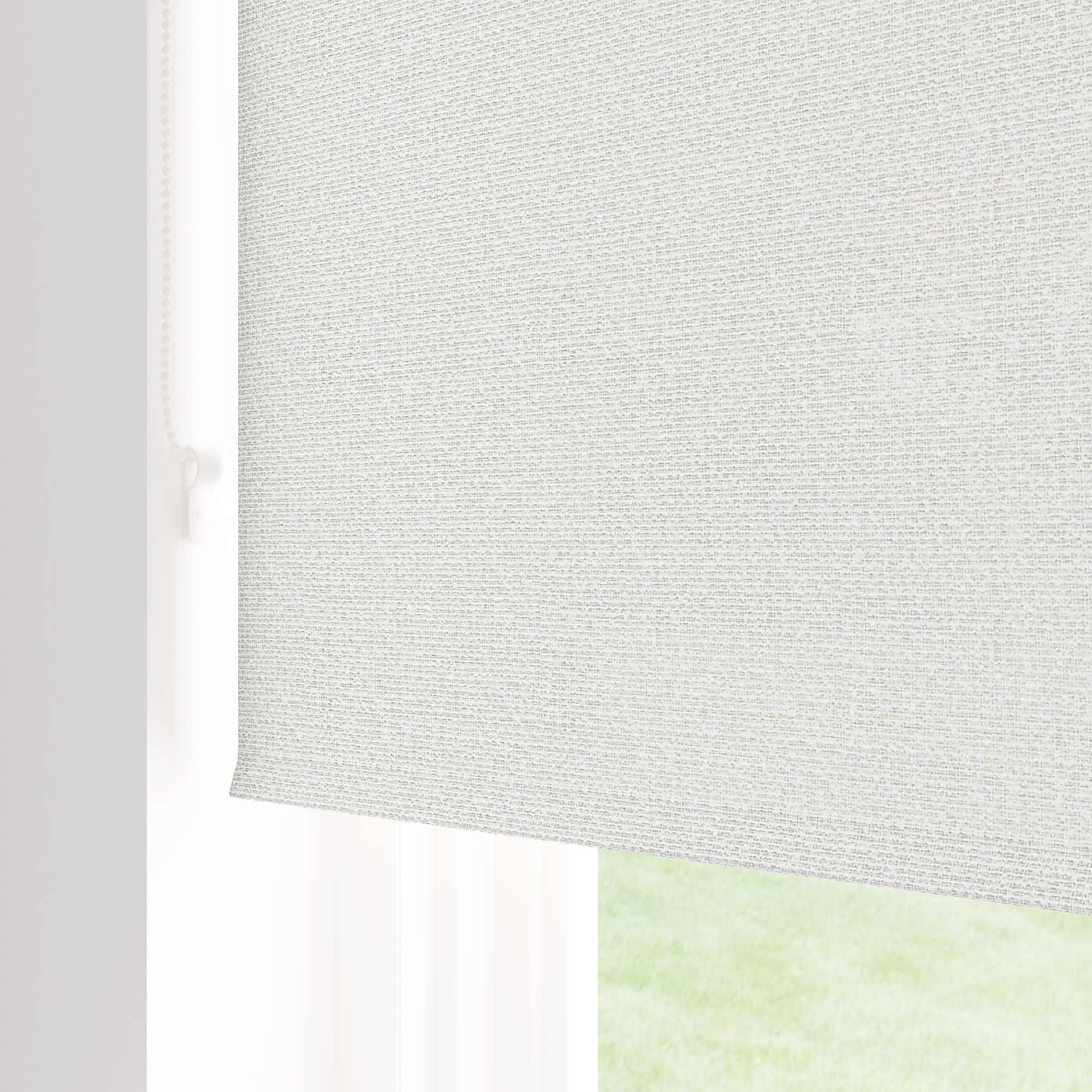 Semi Sheer Boucle Roller Blind