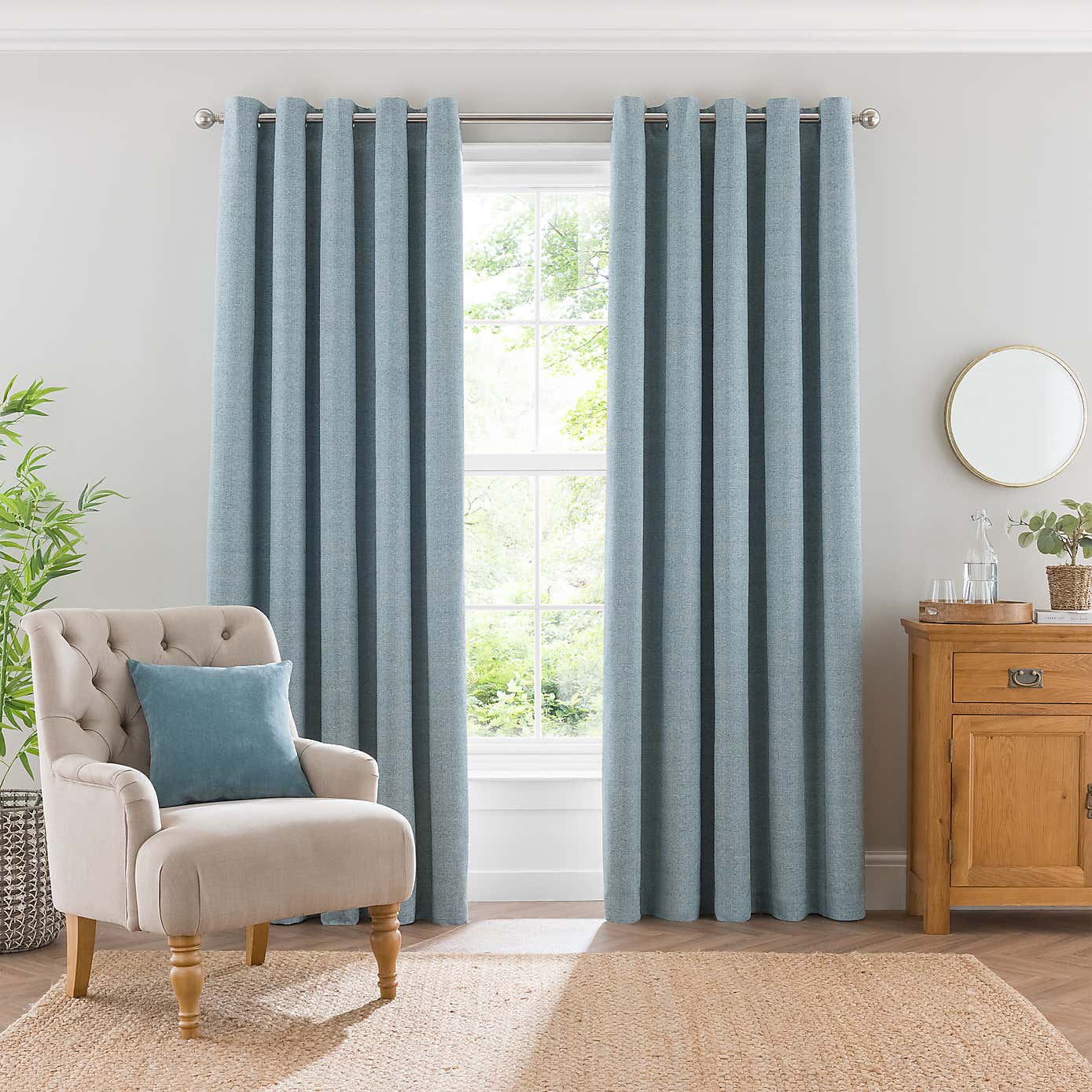 Elmore Blackout Eyelet Curtains