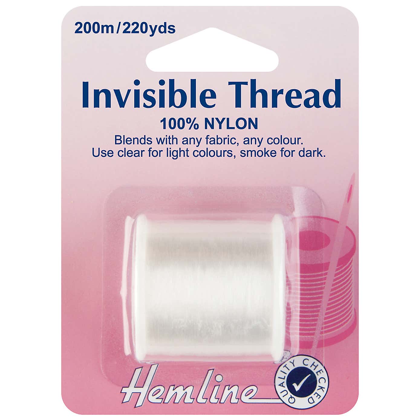 Hemline Nylon Invisible Thread