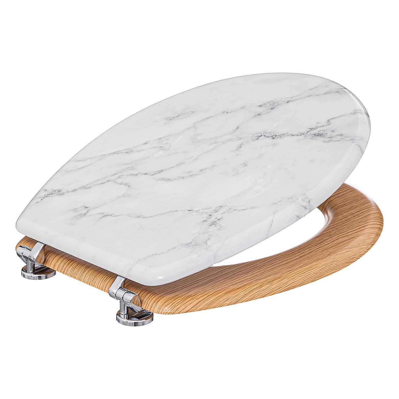 Lea Marble Effect Toilet Seat