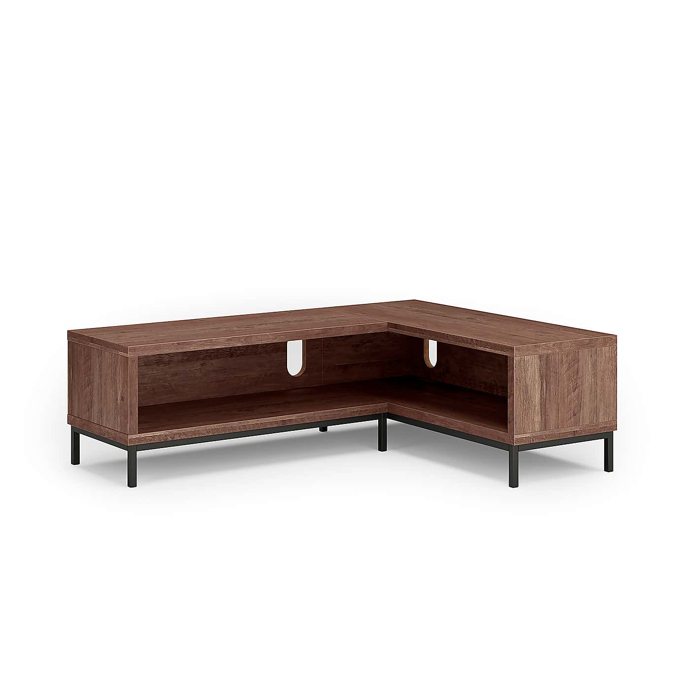 Fulton Open Corner TV Unit Pine