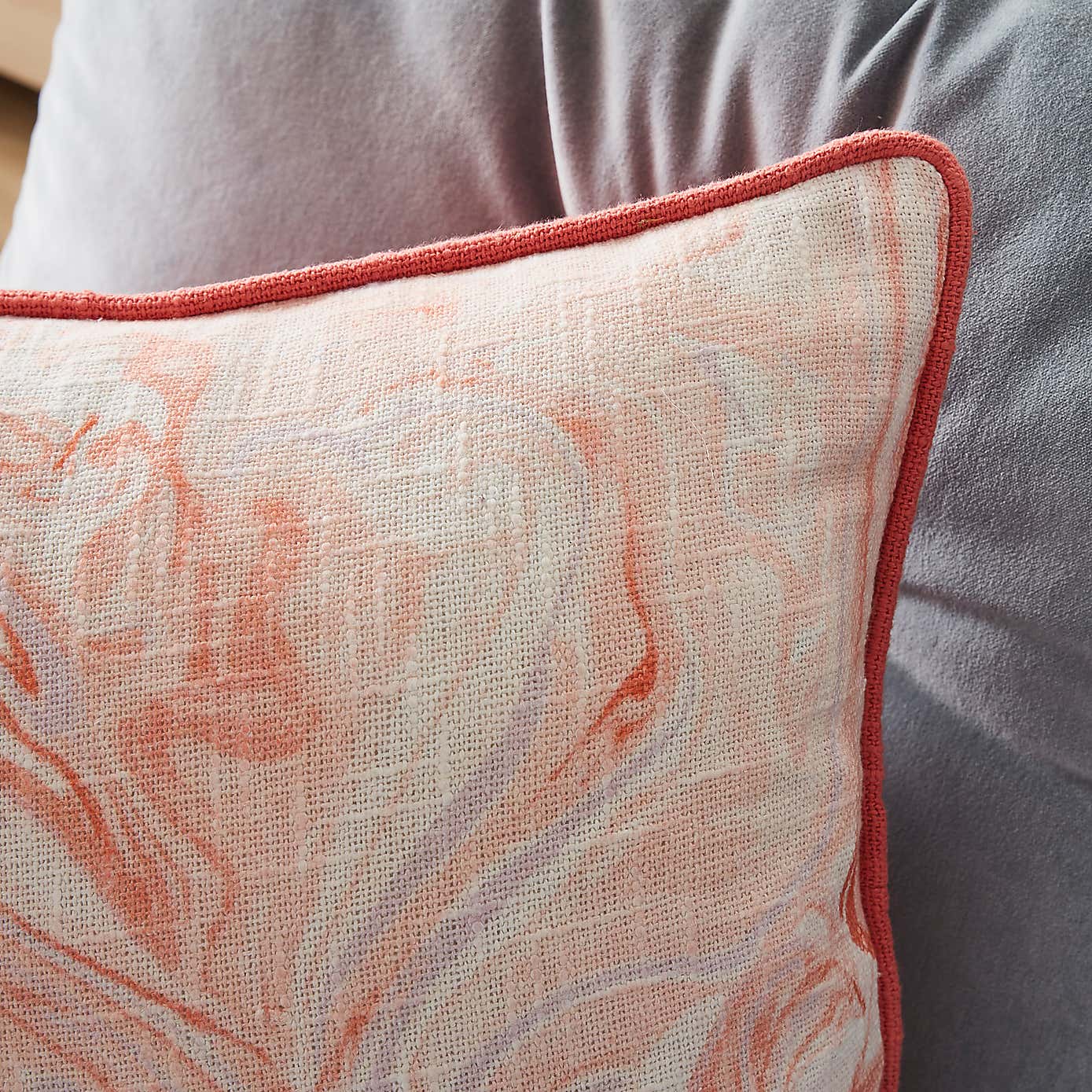 Marble Cotton Square Cushion