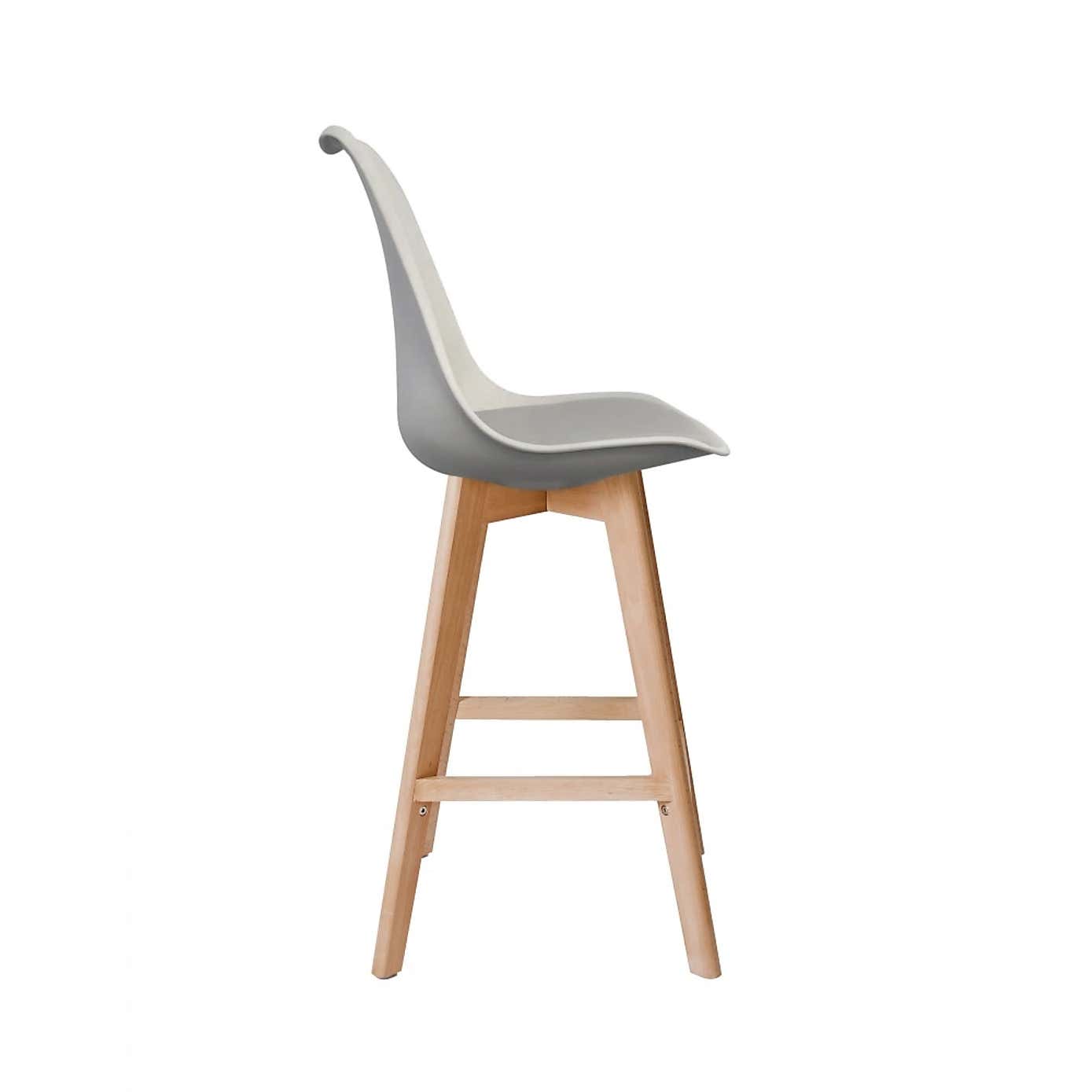 Fusion Living Soho Plastic Bar Stool