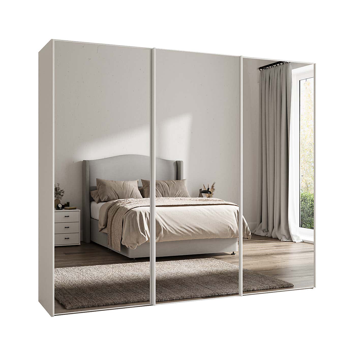 Wiemann Altena Sliding Mirrored Wardrobe