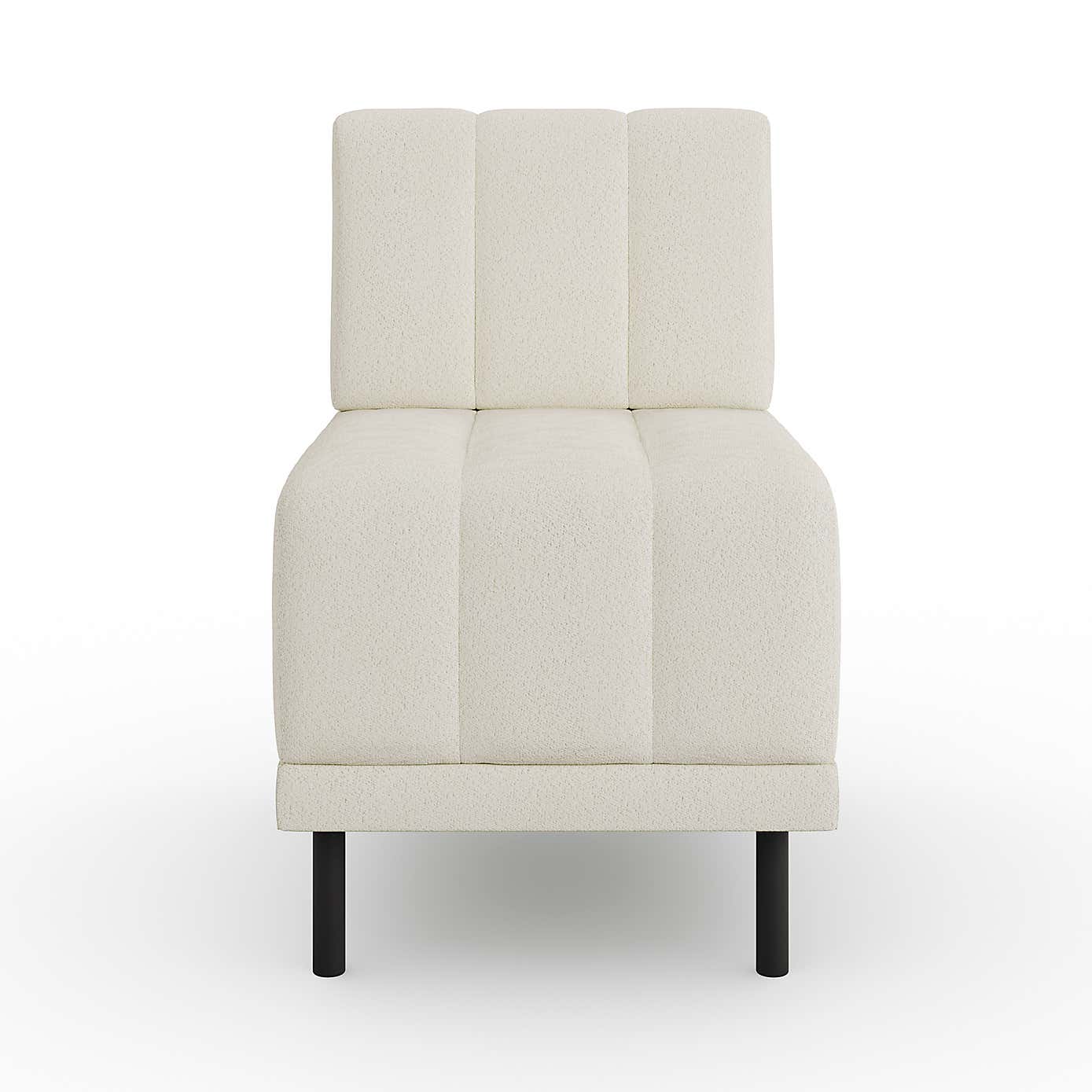 Amali Small Dining Bench, Boucle