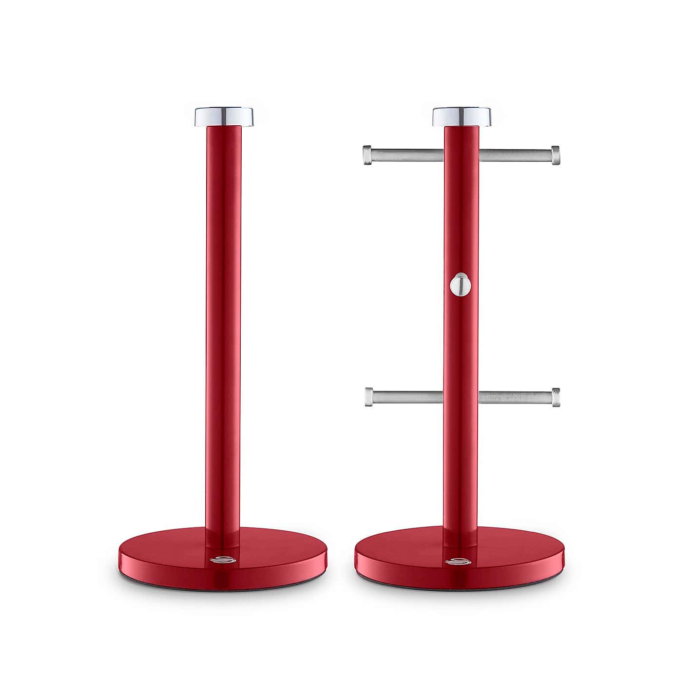 Swan Towel Pole and Mug Tree Set