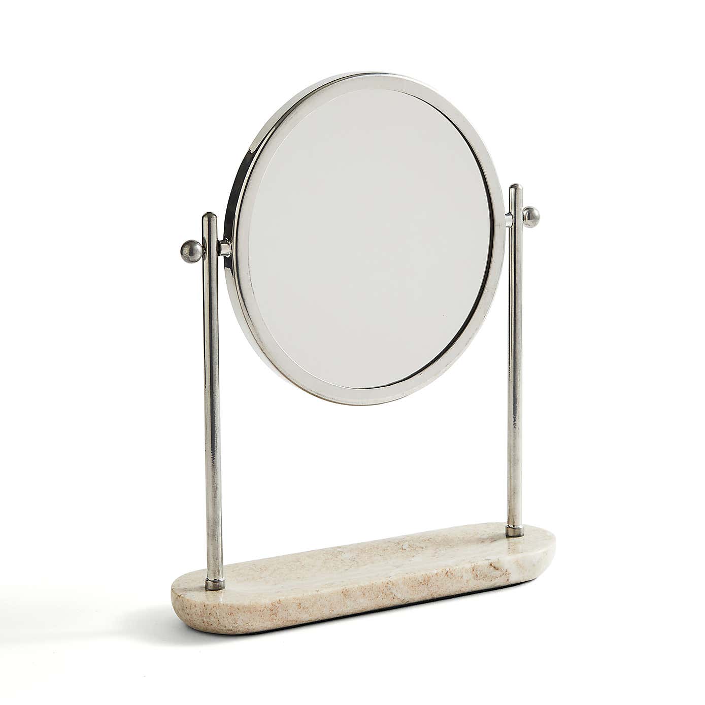Dorma Marble Free Standing Dressing Table Mirror with Tray