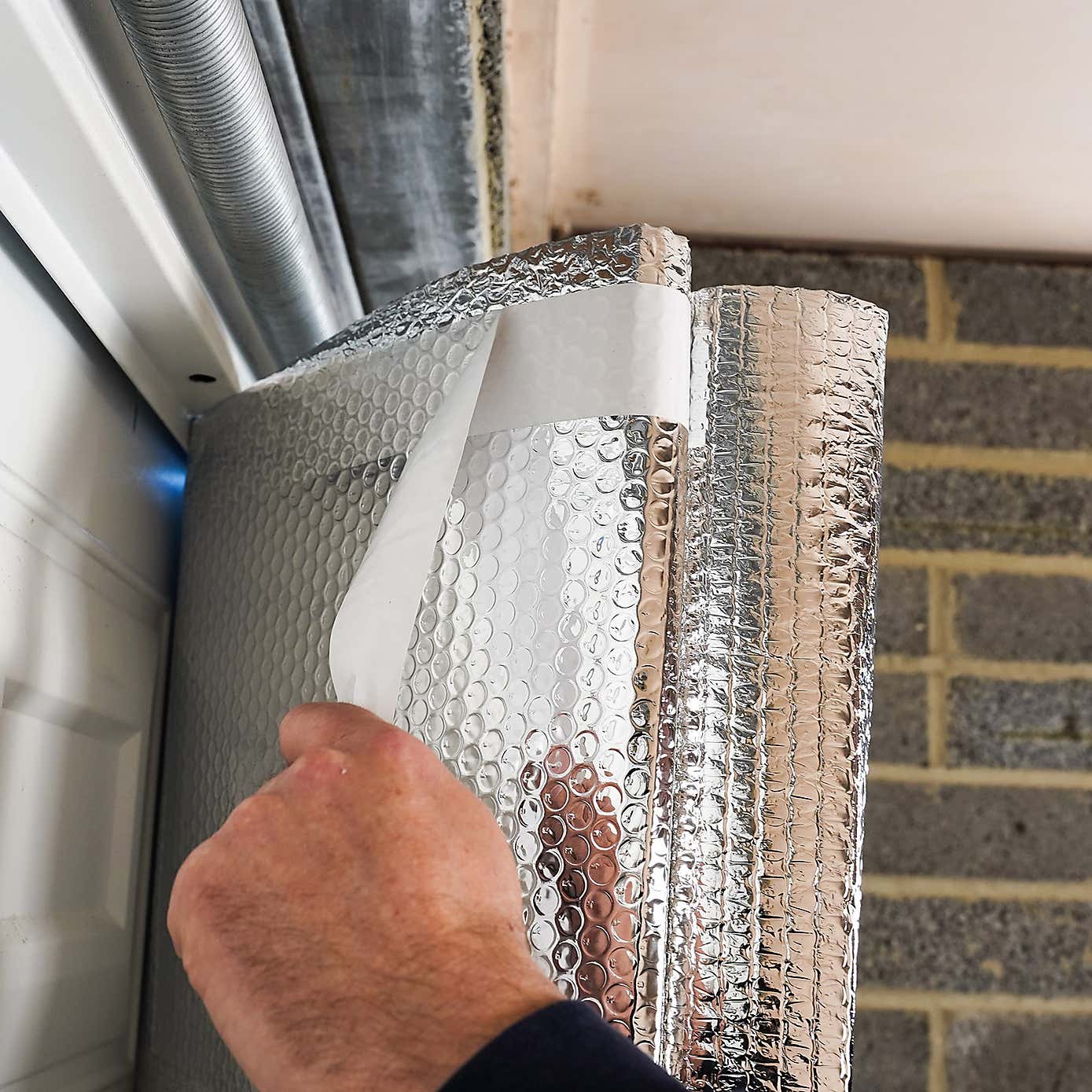 SuperFOIL Self-Adhesive Garage Door Insulation, 0.75m x 8m