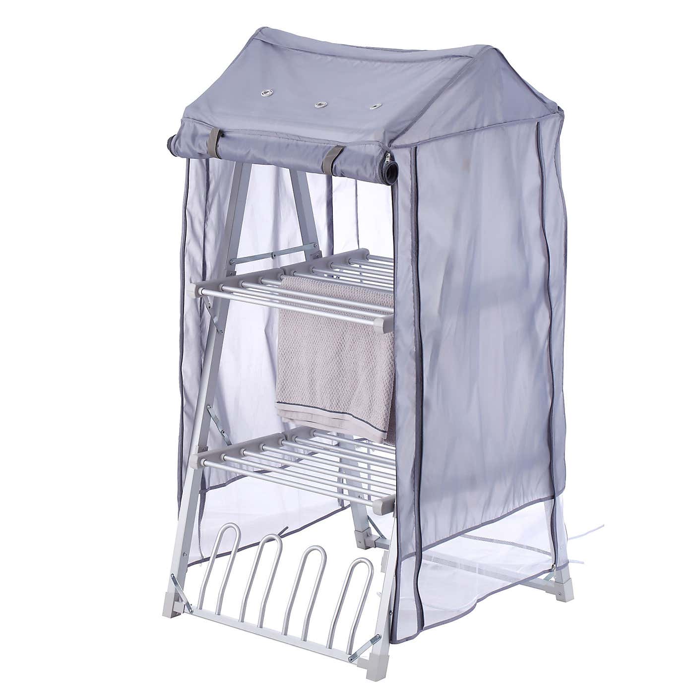 3 Tier A Frame Heated Airer and Cover