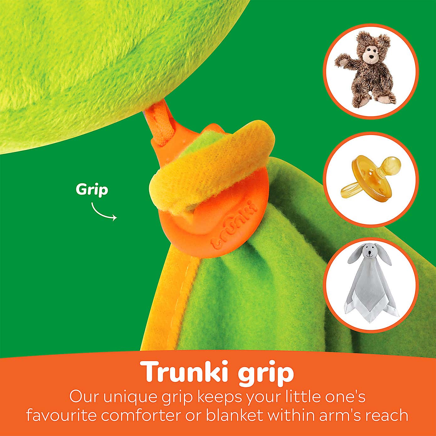 Trunki Yondi Dudley the Dinosaur Travel Pillow