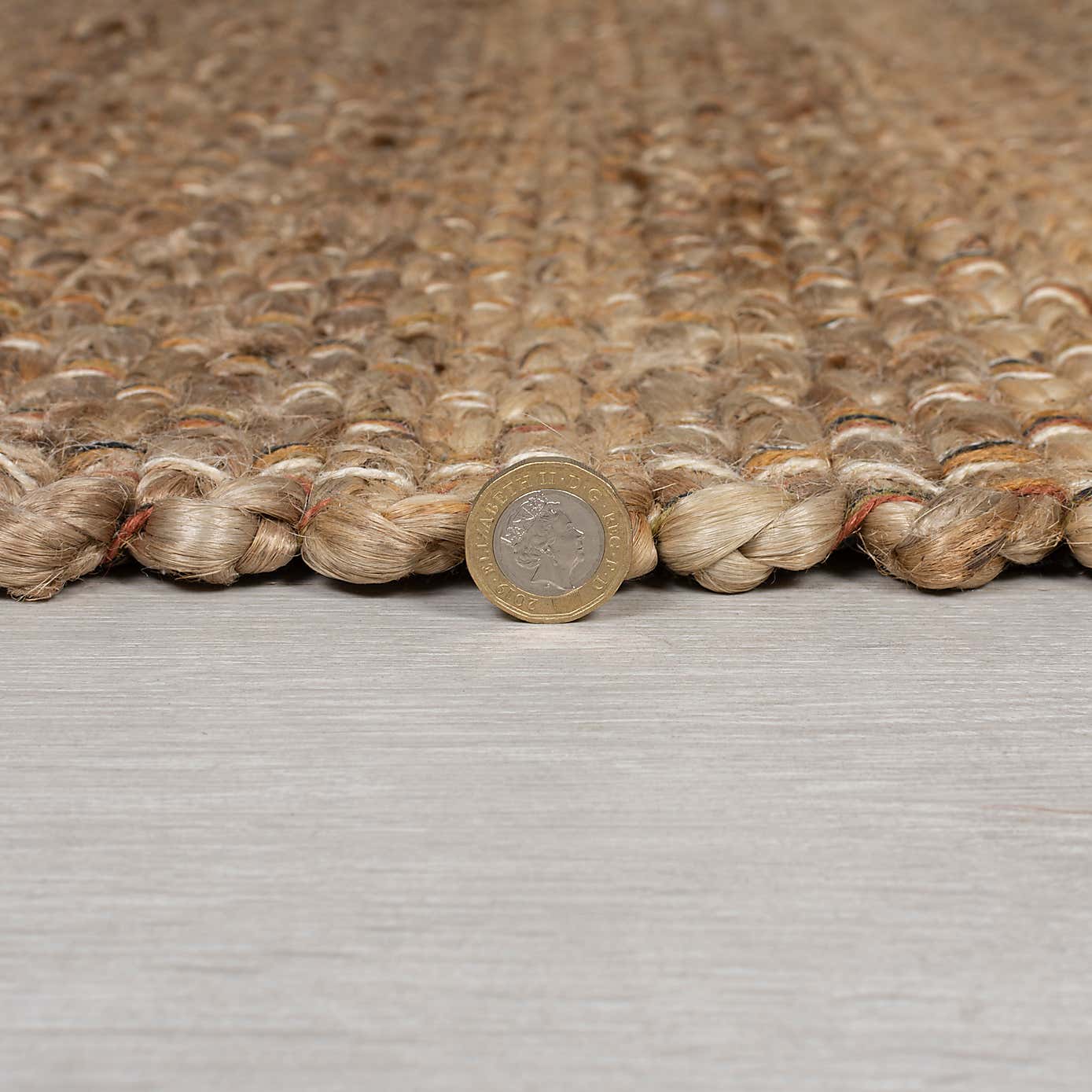 Chunky Jute Woven Rug