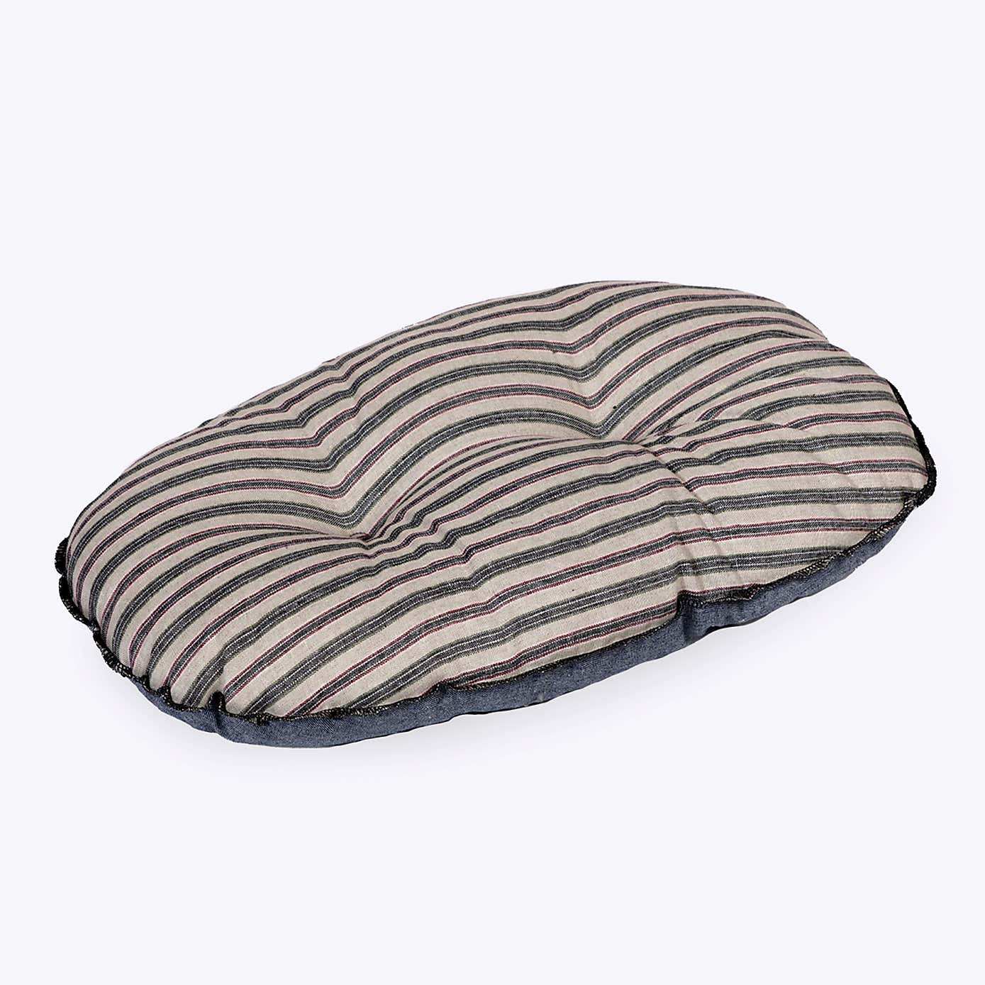 Danish Design Rustic Stripes Quilted Dog Mattress
