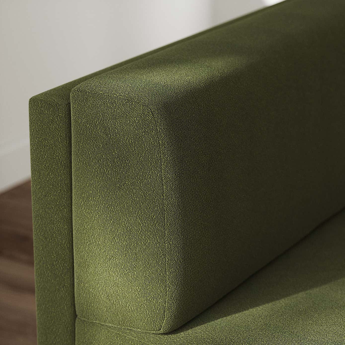 Mae Corner Dining Bench, Boucle