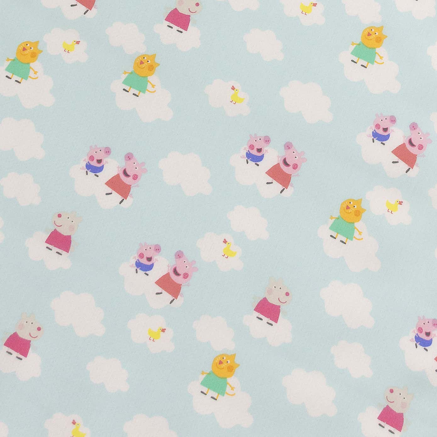 Pack of 2 Peppa Lullabies Cot Bed Fitted Sheets