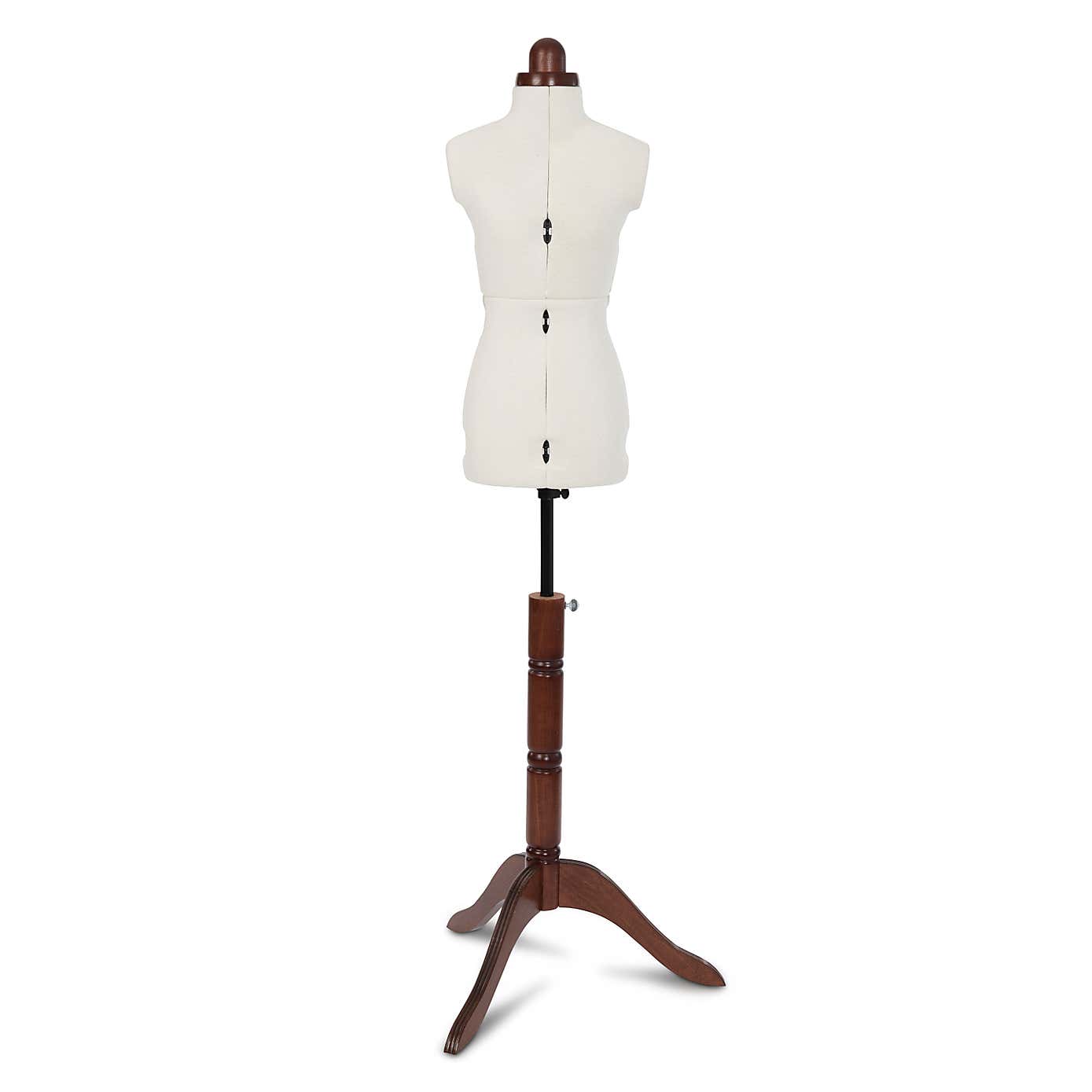 Lady Valet Ecru Adjustale Dress Form