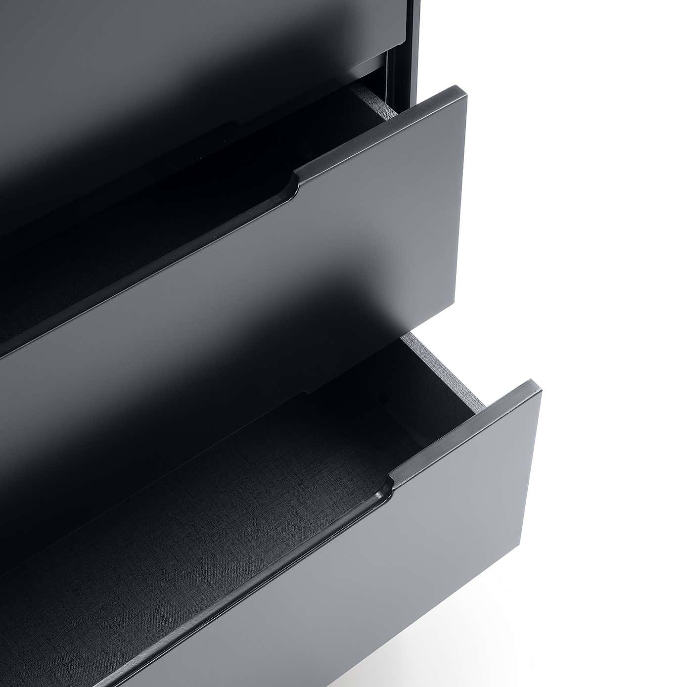 Cecil 6 Drawer Wide Chest, Anthracite