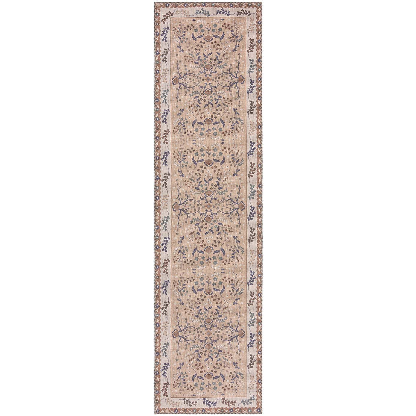 PractiRug Sabrina Floral Washable Runner