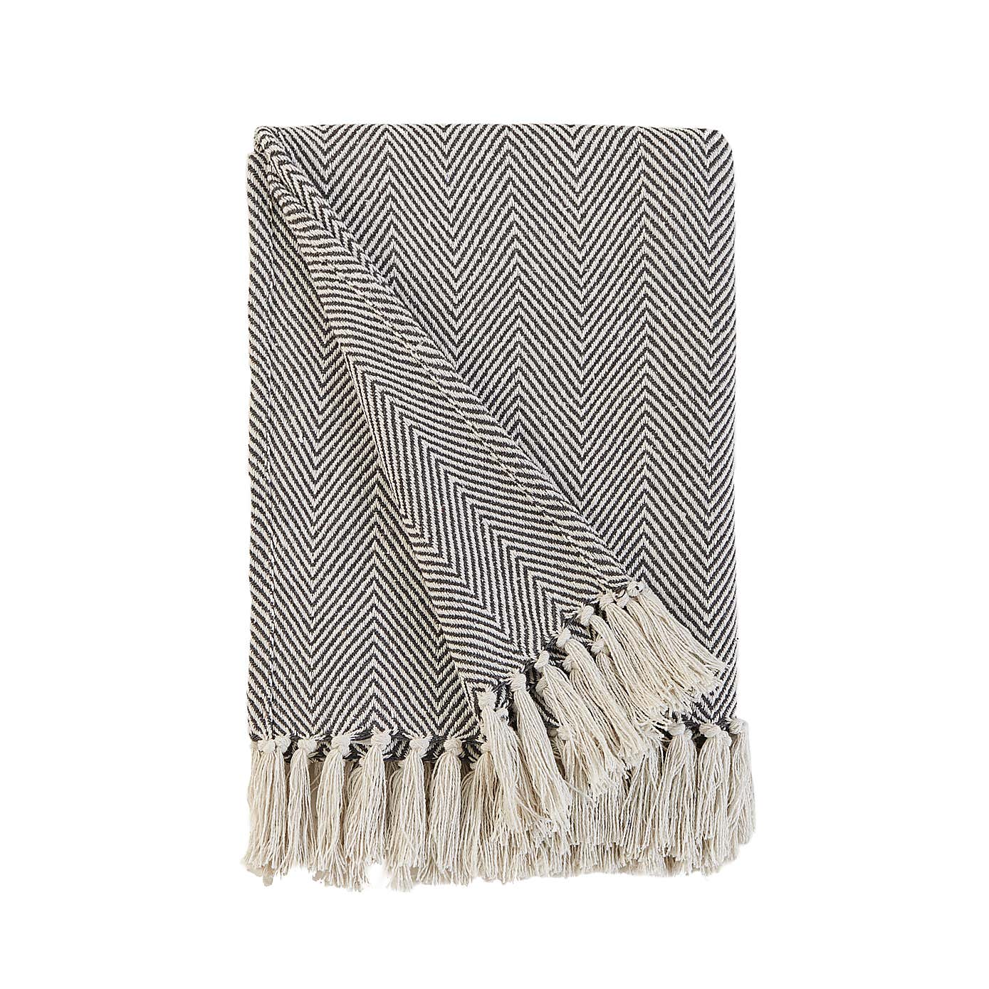 Jenson Herringbone 130cm x 180cm Throw