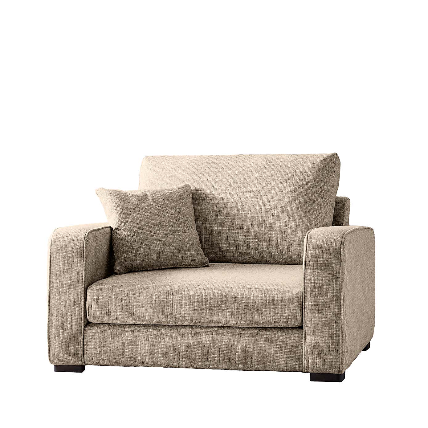 Carson Chunky Multi Weave Snuggle Chair