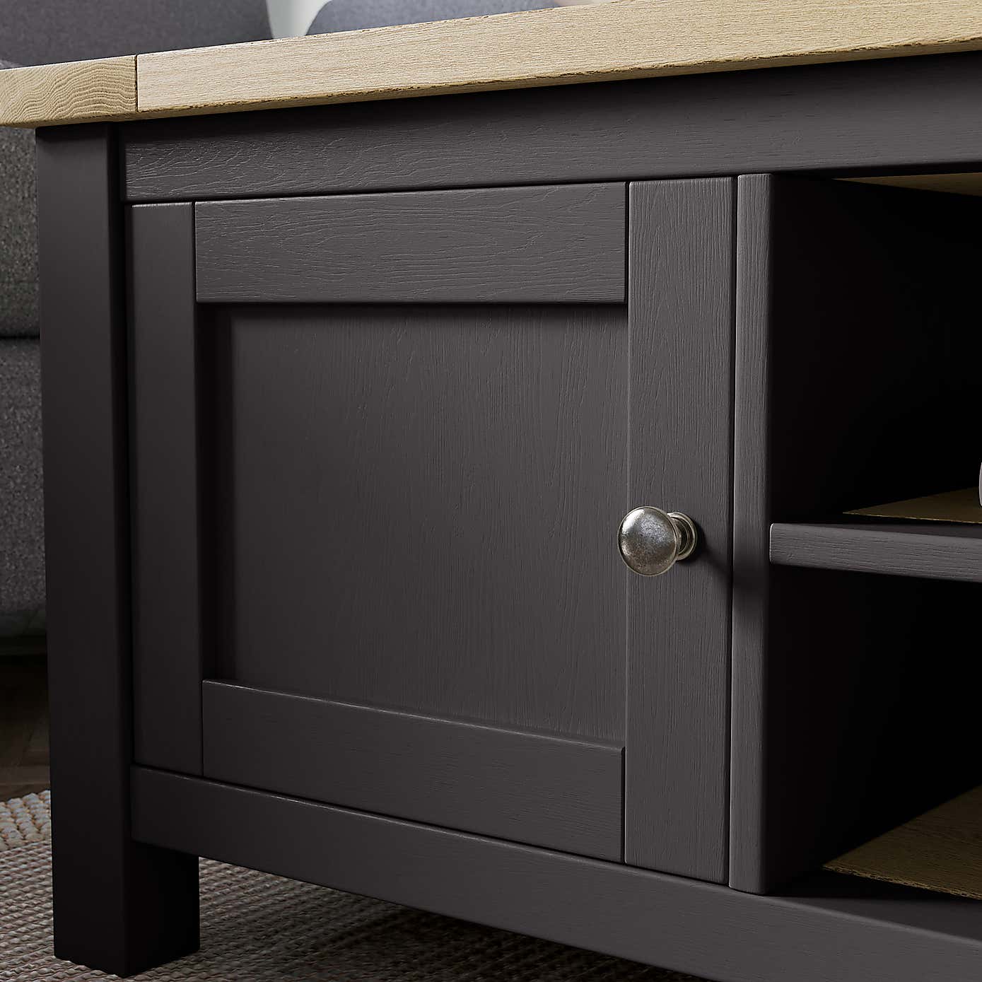 Olney Storage Coffee Table Stone