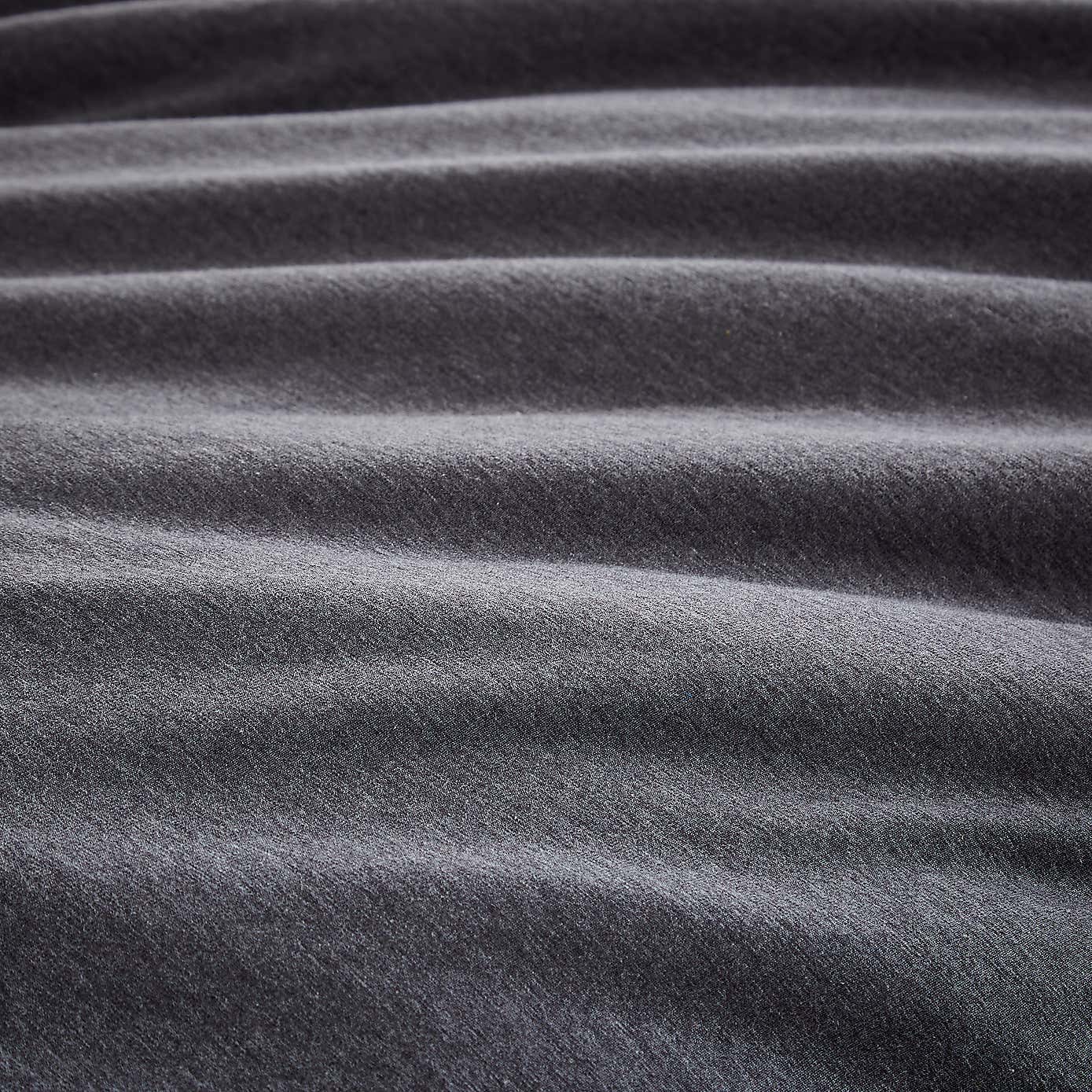 Elements Cotton Jersey Plain Duvet Cover & Pillowcase Set​