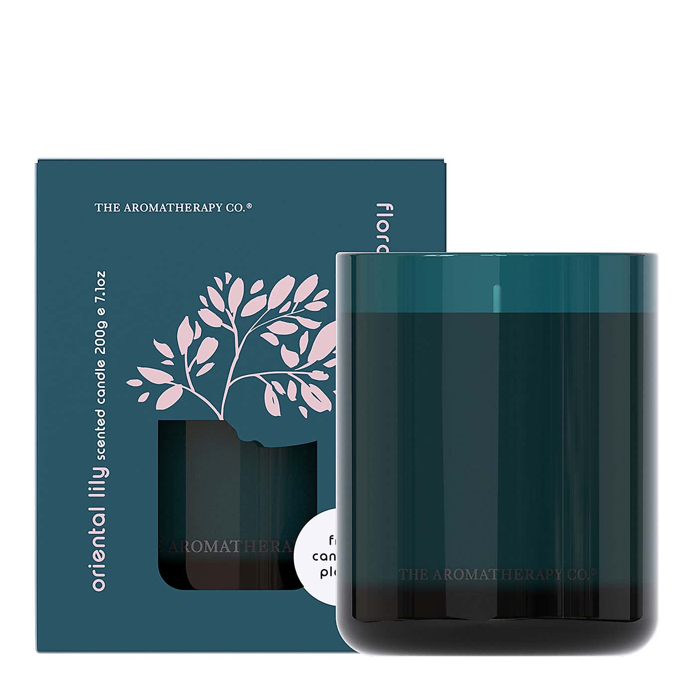 The Aromatherapy Co Floral Bloom Lily Candle 200g