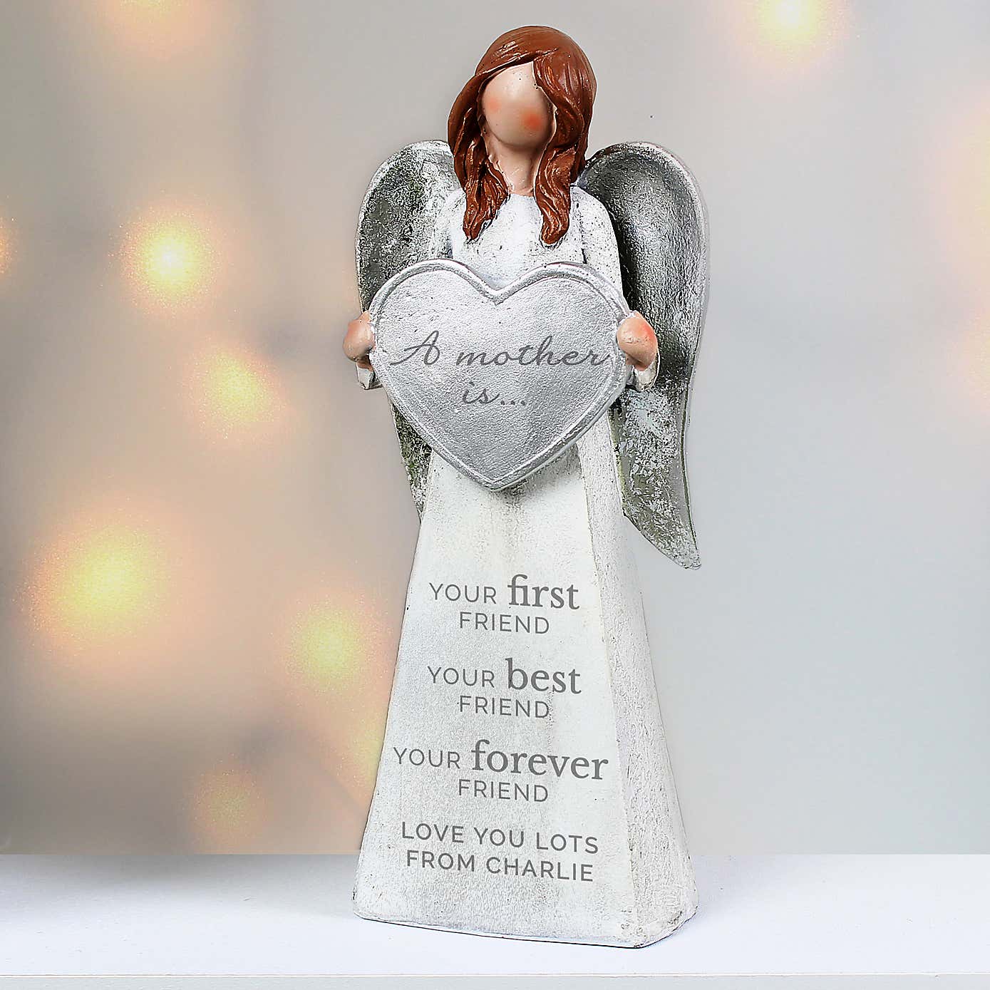 Personalised A Mother Is Angel Ornament